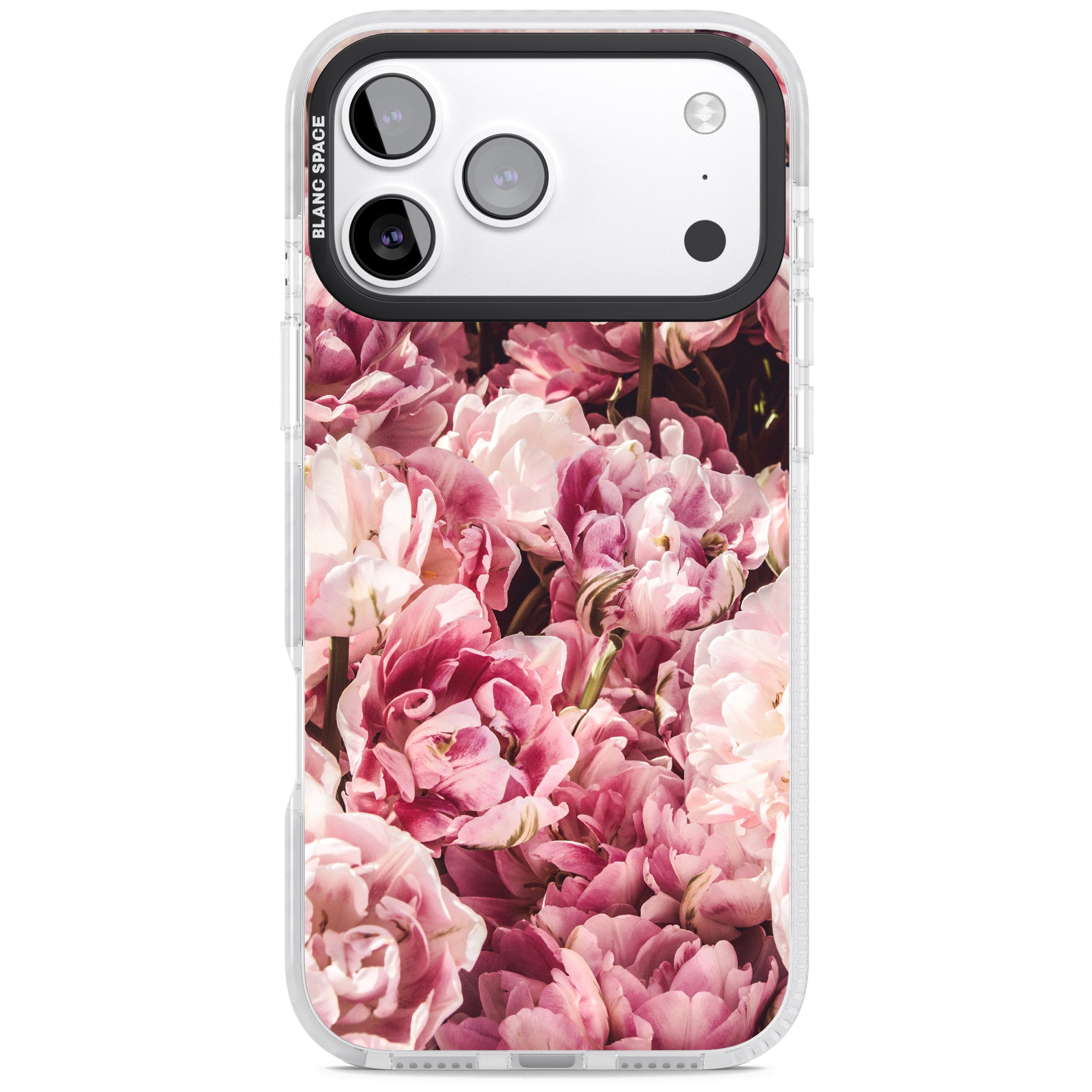 Petal Blush iPhone 17 Pro Impact Clear Phone Case