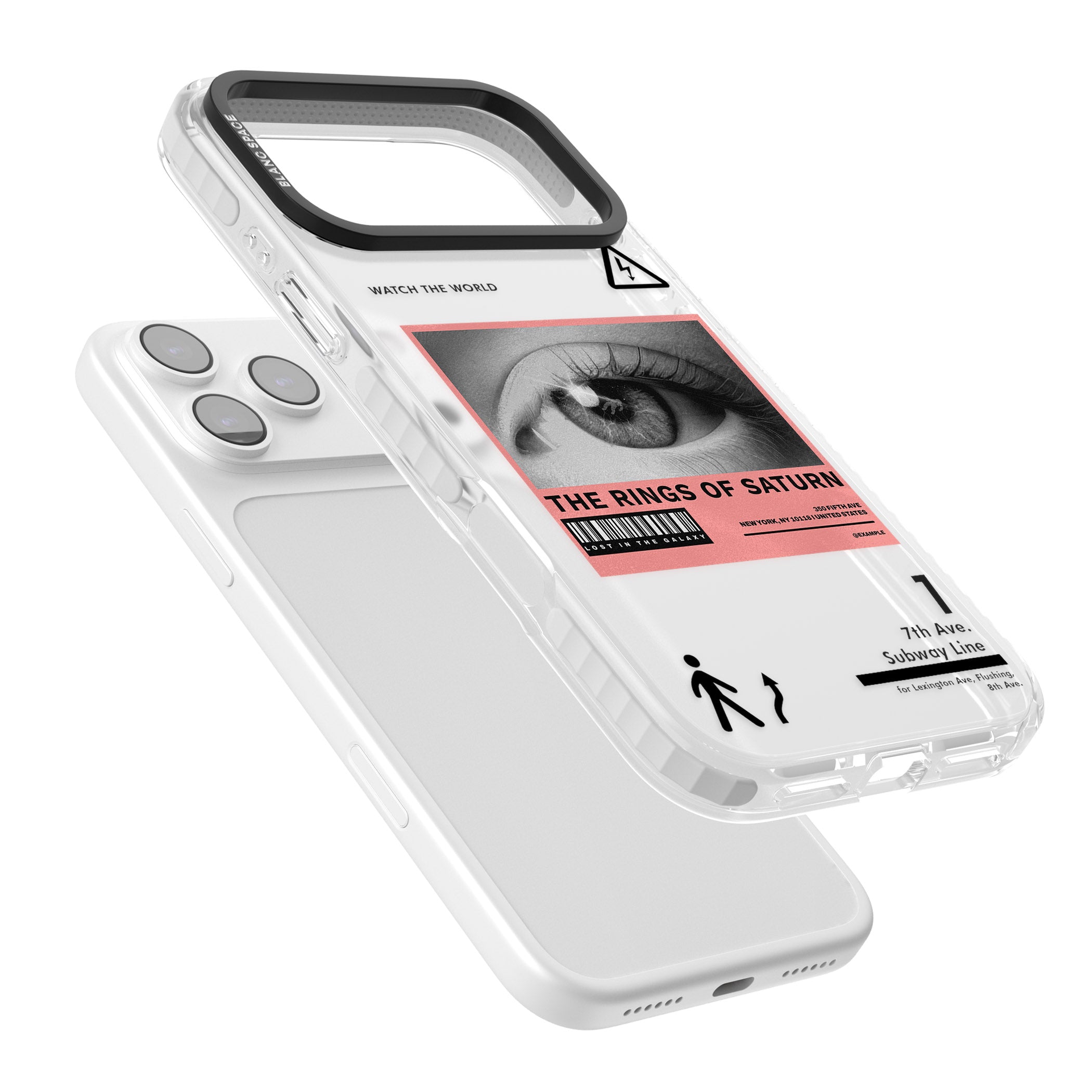Watch The World iPhone 17 Pro Impact Clear Phone Case Colours