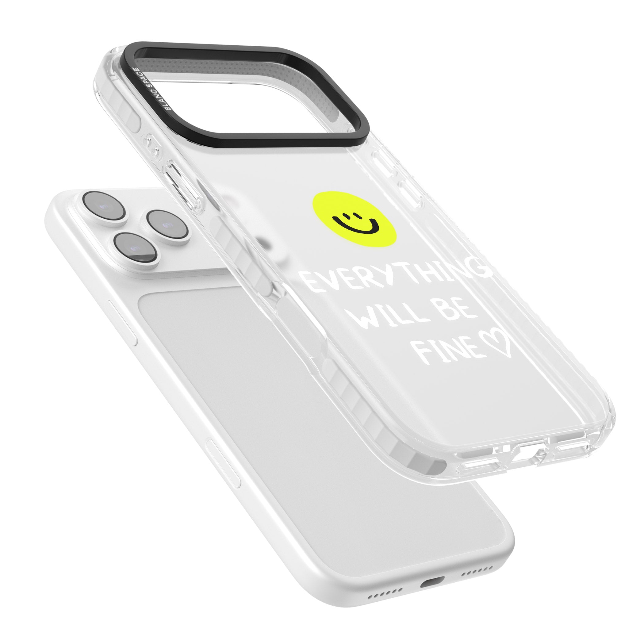 Everything Will Be Fine iPhone 17 Pro Impact Clear Phone Case Colours