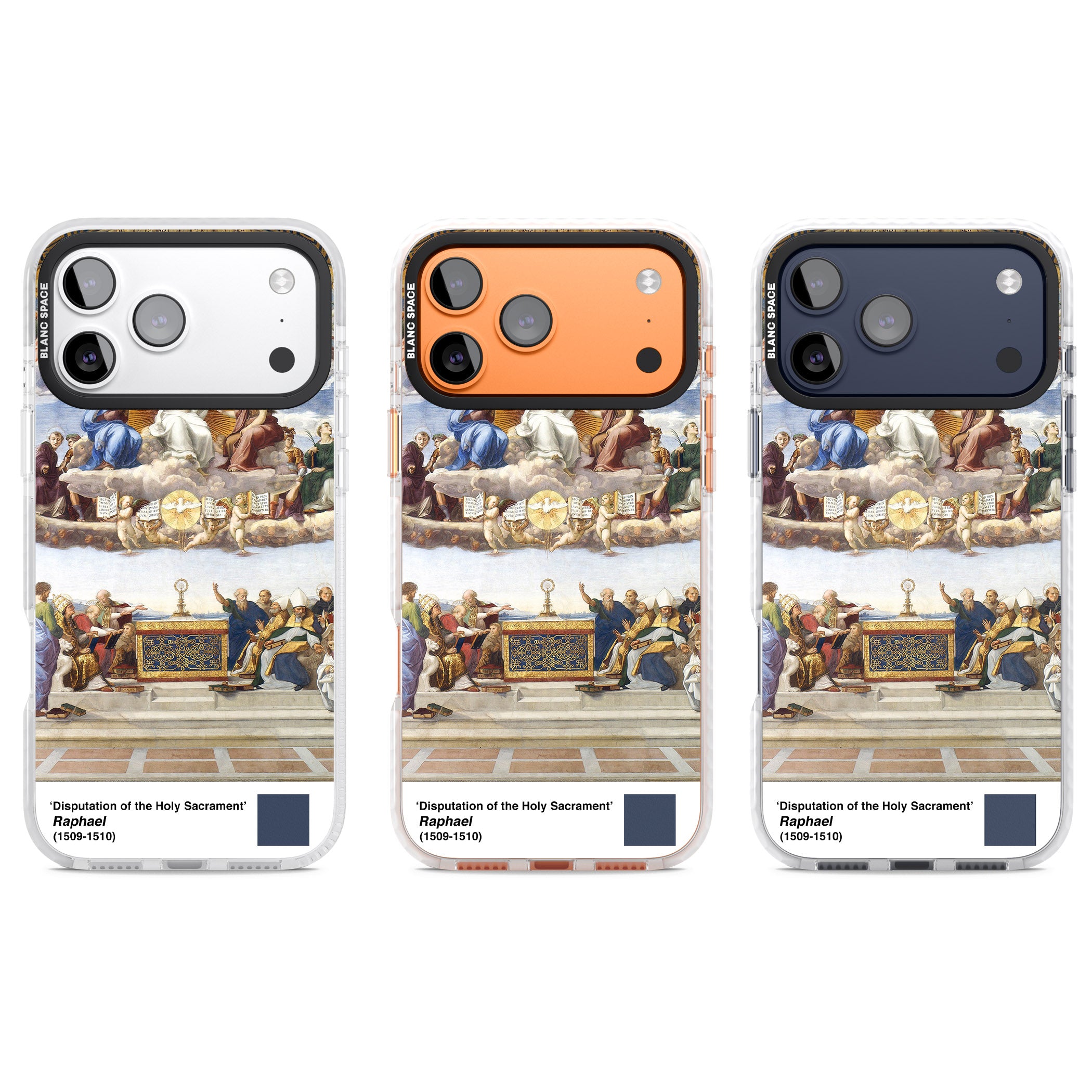 Disputation Of The Holy Sacrament iPhone 17 Pro Impact Clear Phone Case APT Impact Protection