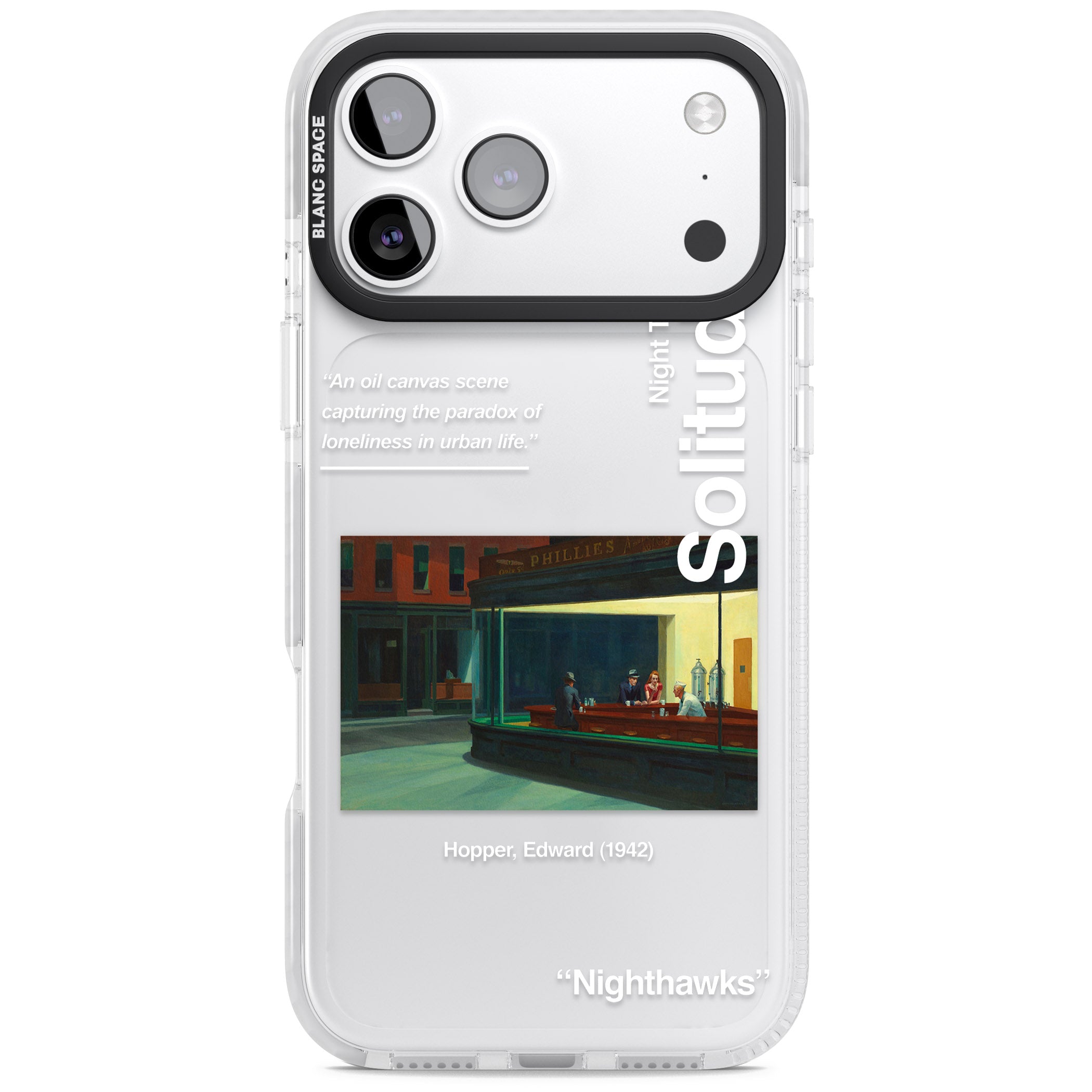Nighthawks iPhone 17 Pro Impact Clear Phone Case