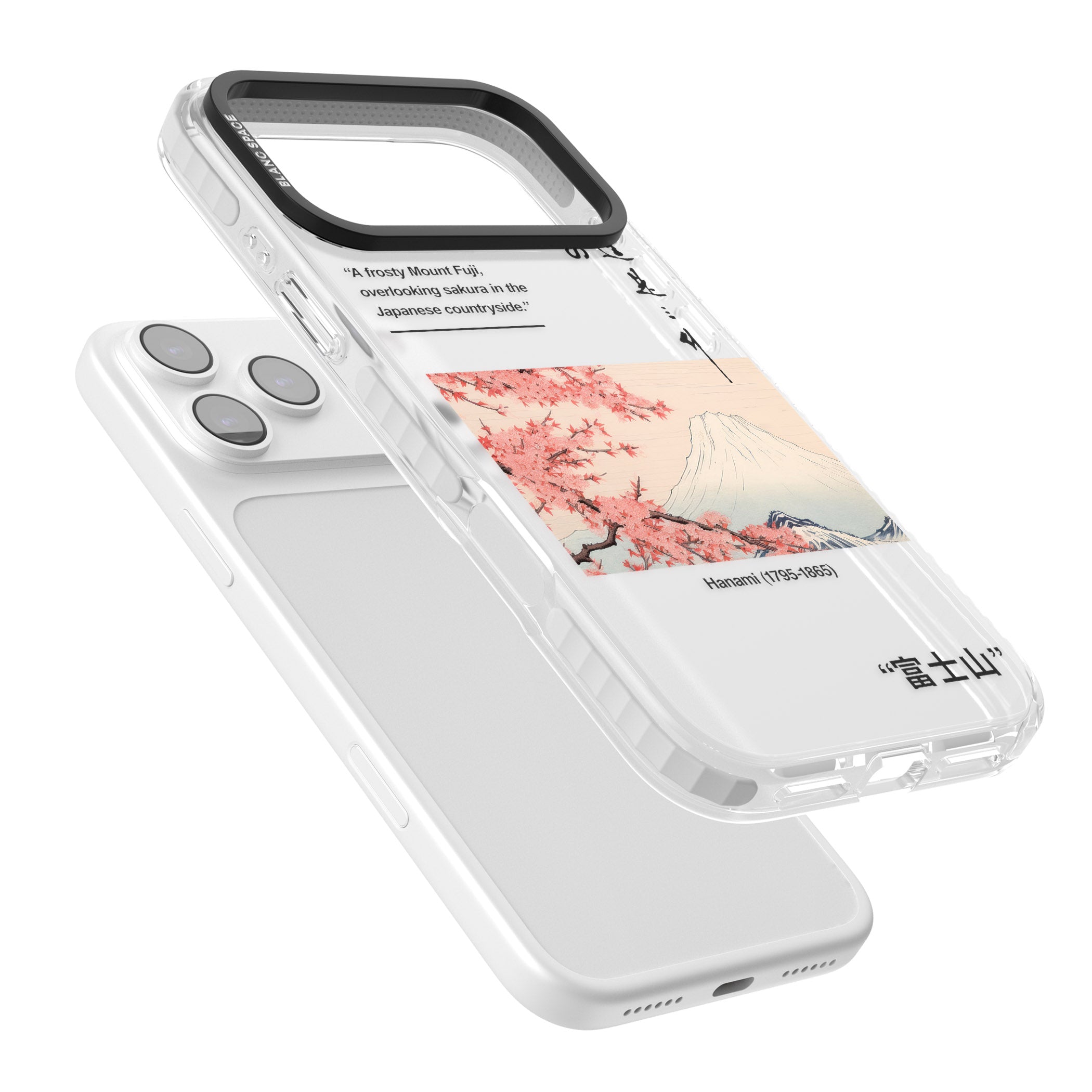 Hanami iPhone 17 Pro Impact Clear Phone Case Colours