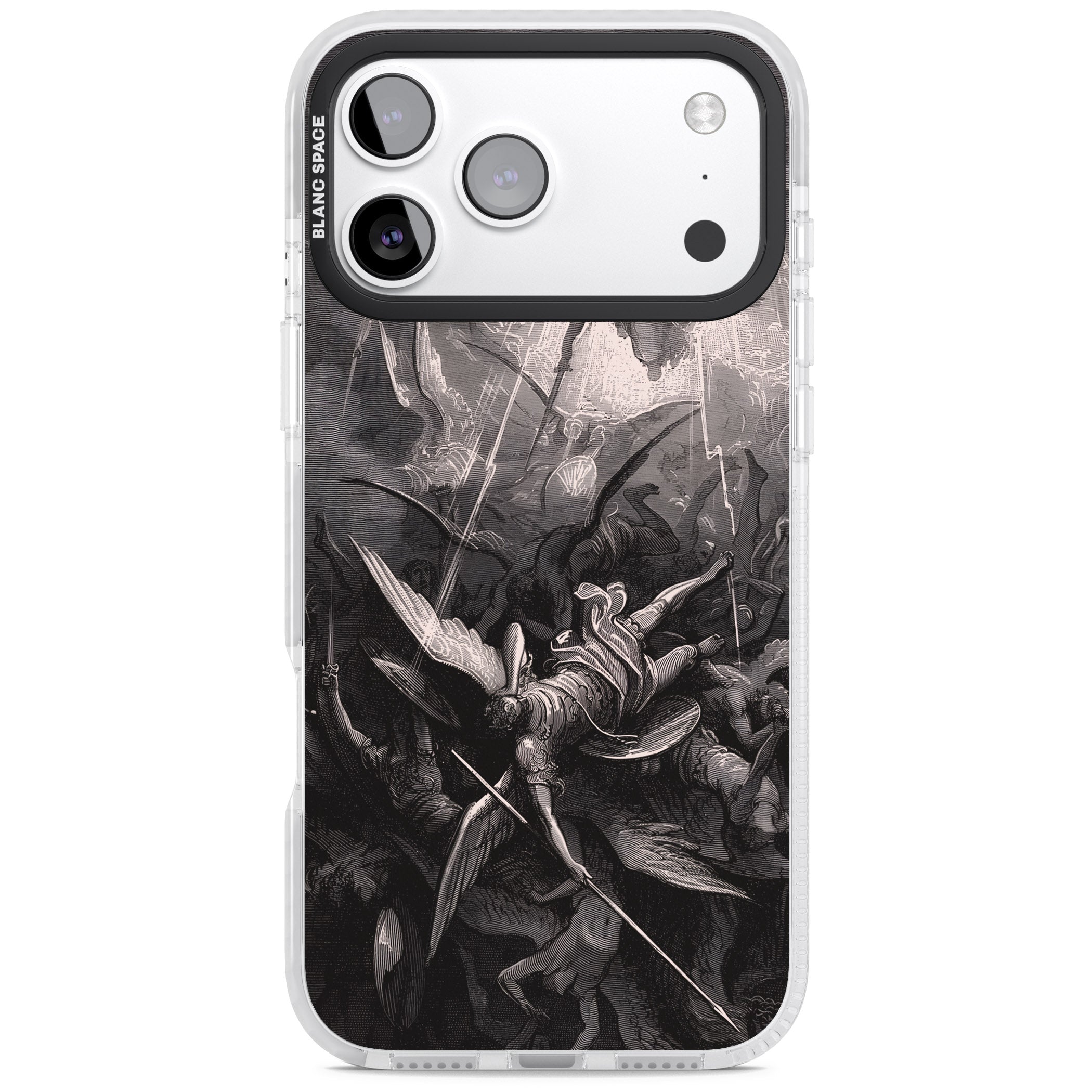 Paradise Lost iPhone 17 Pro Impact Clear Phone Case