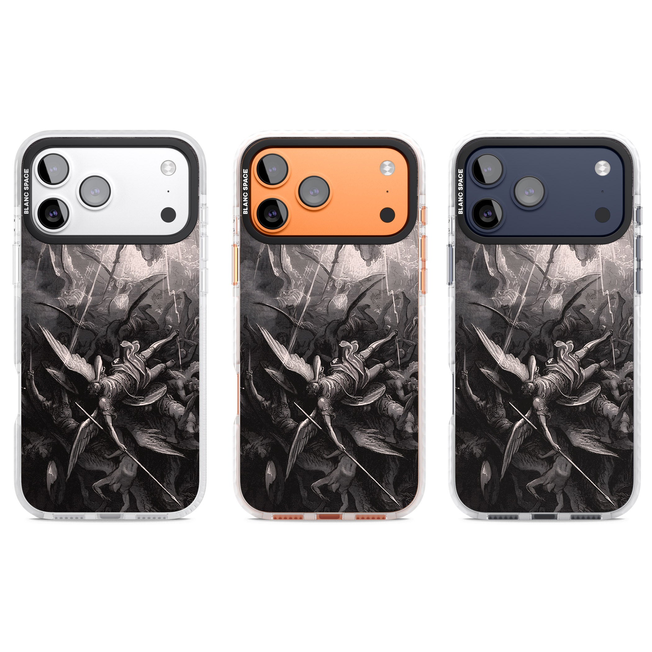 Paradise Lost iPhone 17 Pro Impact Clear Phone Case APT Impact Protection