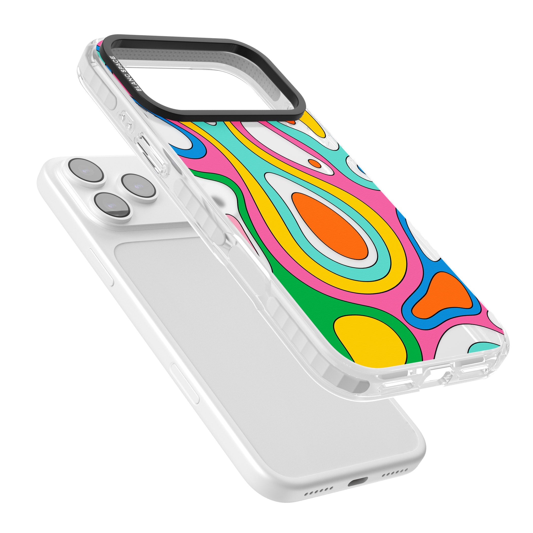 Dreams & Grooves iPhone 17 Pro Impact Clear Phone Case Colours
