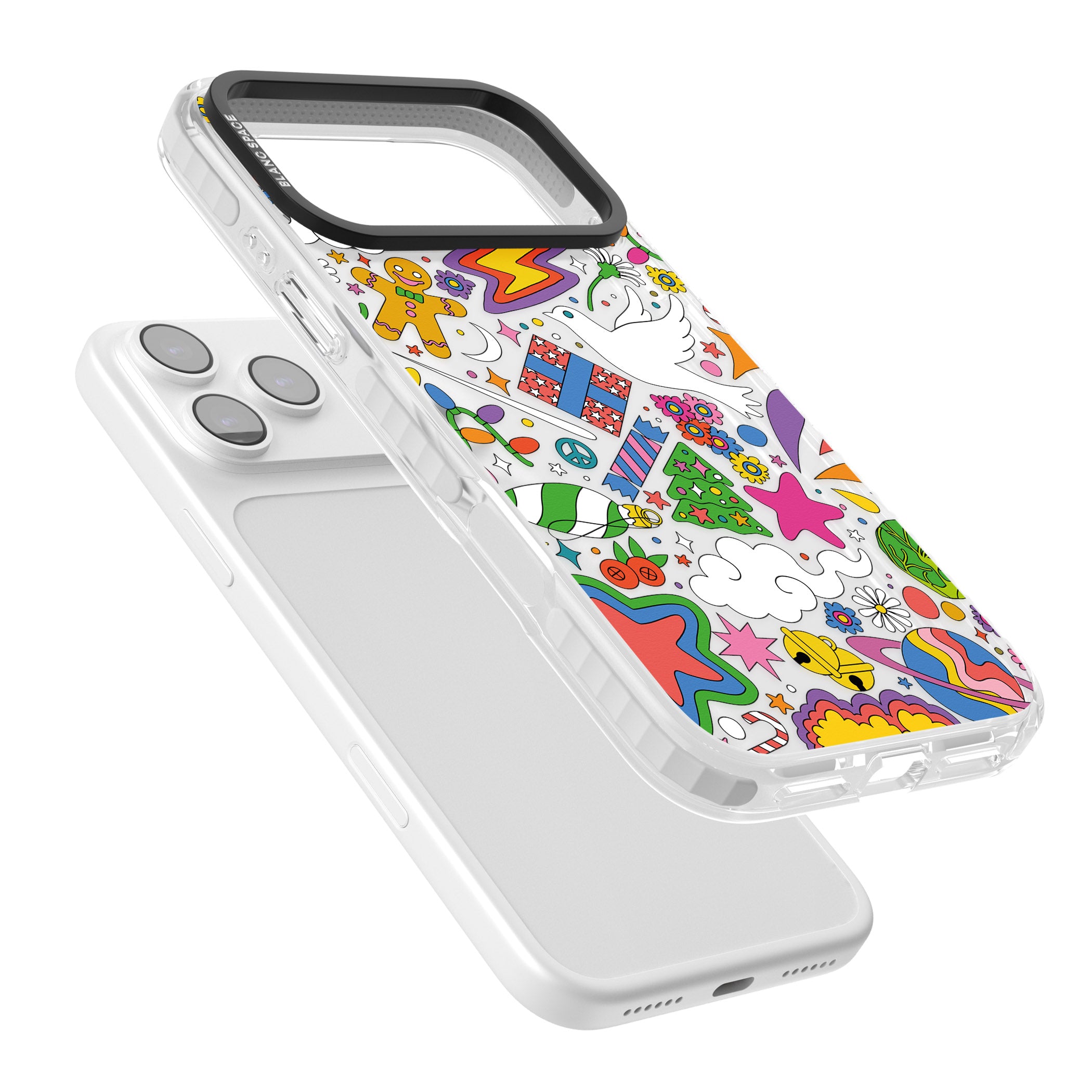 Whimsical Wonderland iPhone 17 Pro Impact Clear Phone Case Colours