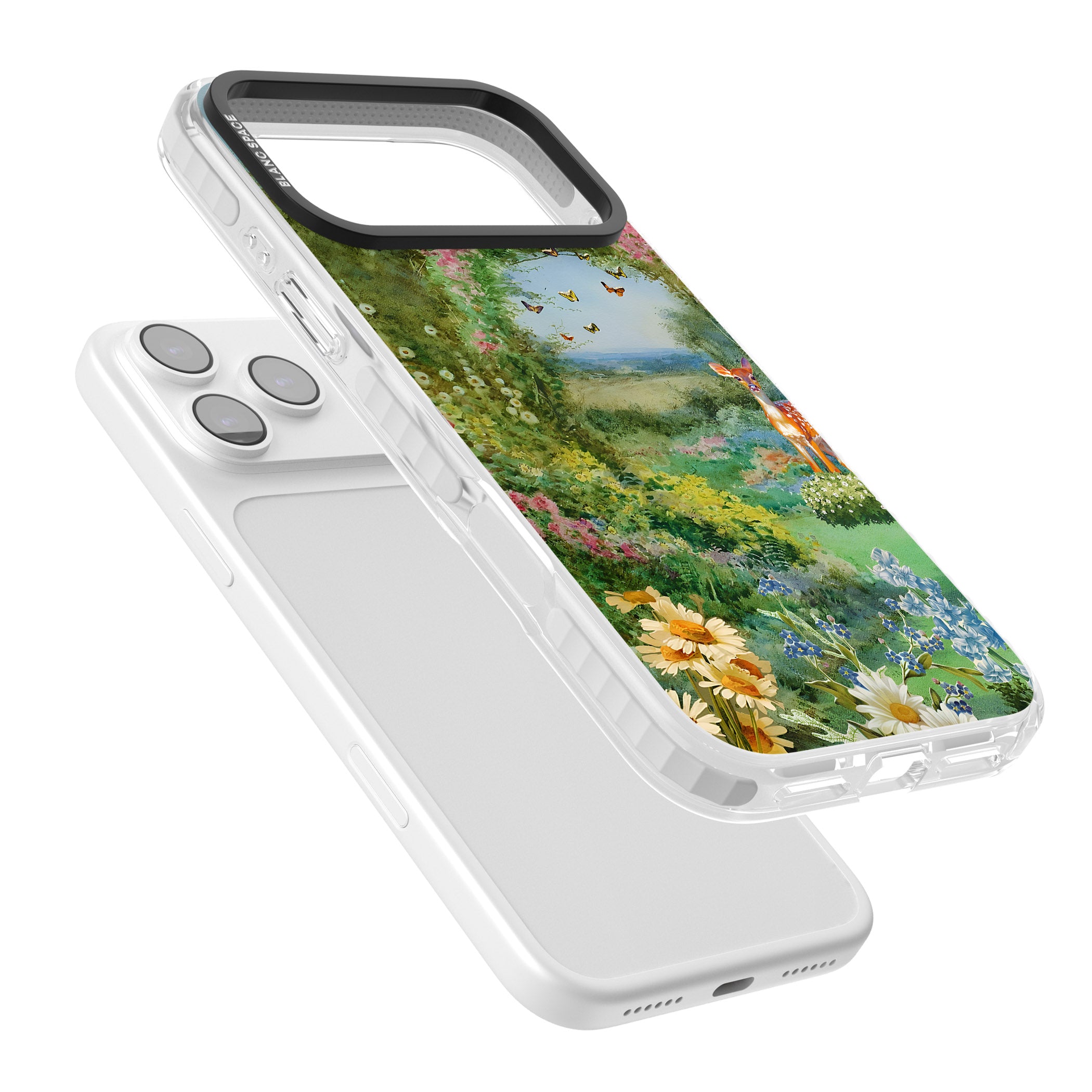 Flourishing Meadow iPhone 17 Pro Impact Clear Phone Case Colours