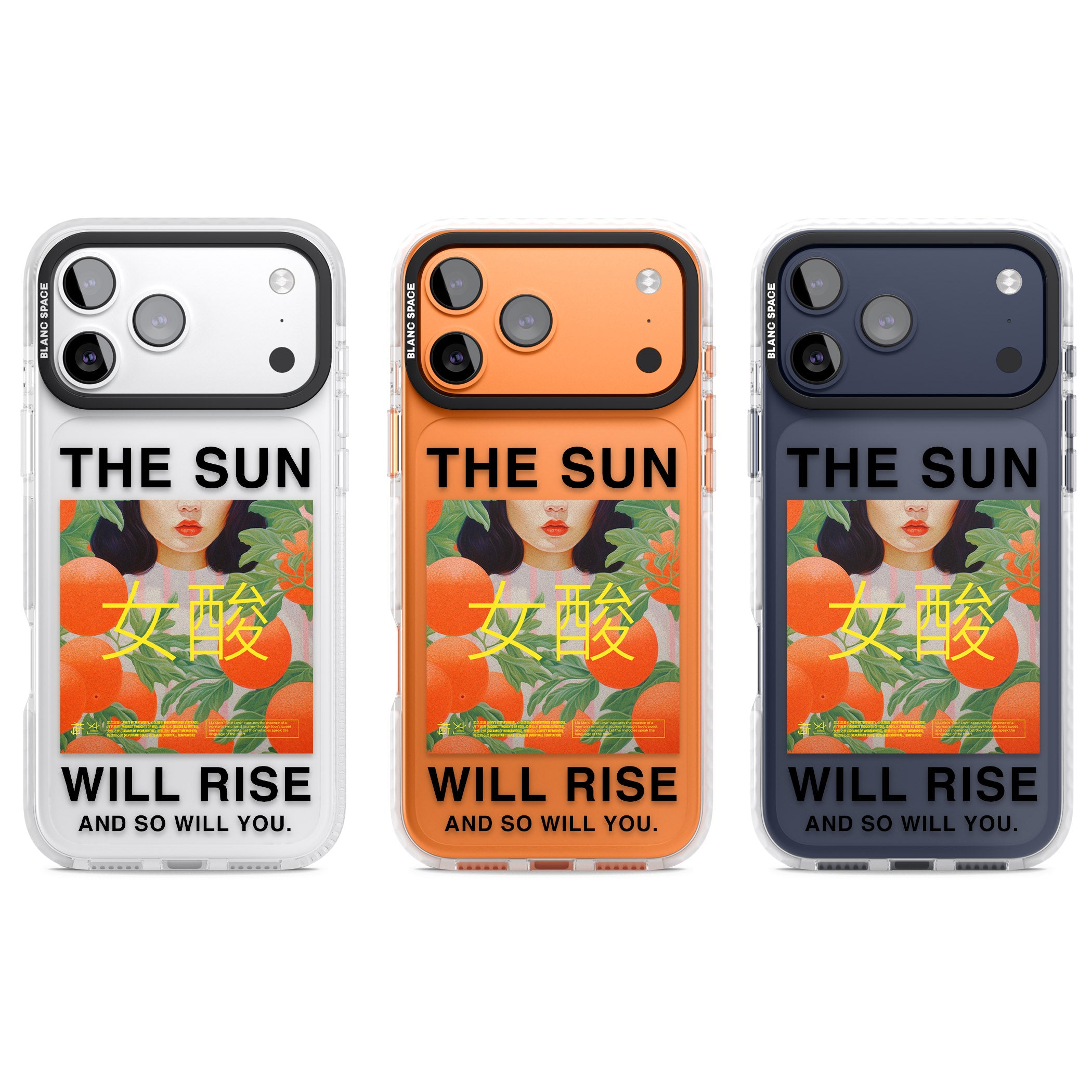 The Sun Will Rise iPhone 17 Pro Impact Clear Phone Case APT Impact Protection