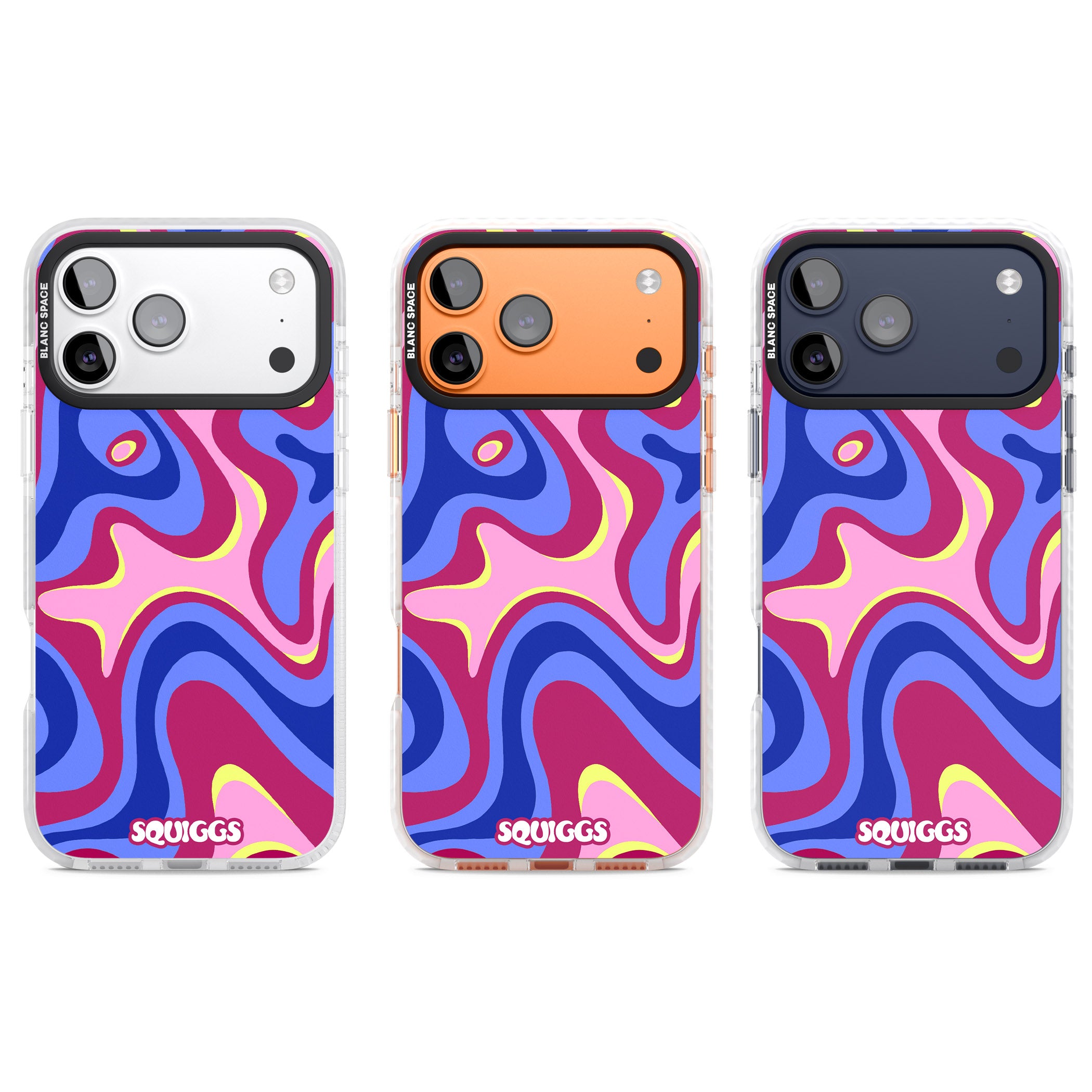 Blue Lava iPhone 17 Pro Impact Clear Phone Case APT Impact Protection