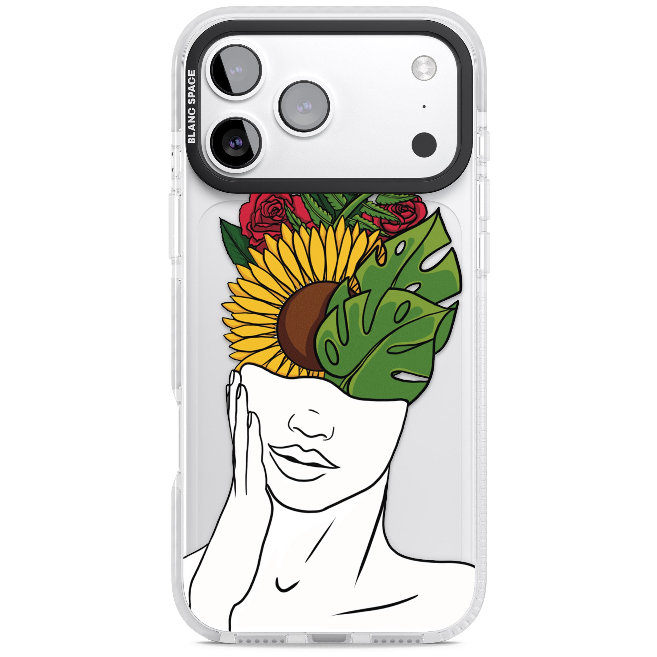 Let The Mind Flourish iPhone 17 Pro Impact Clear Phone Case
