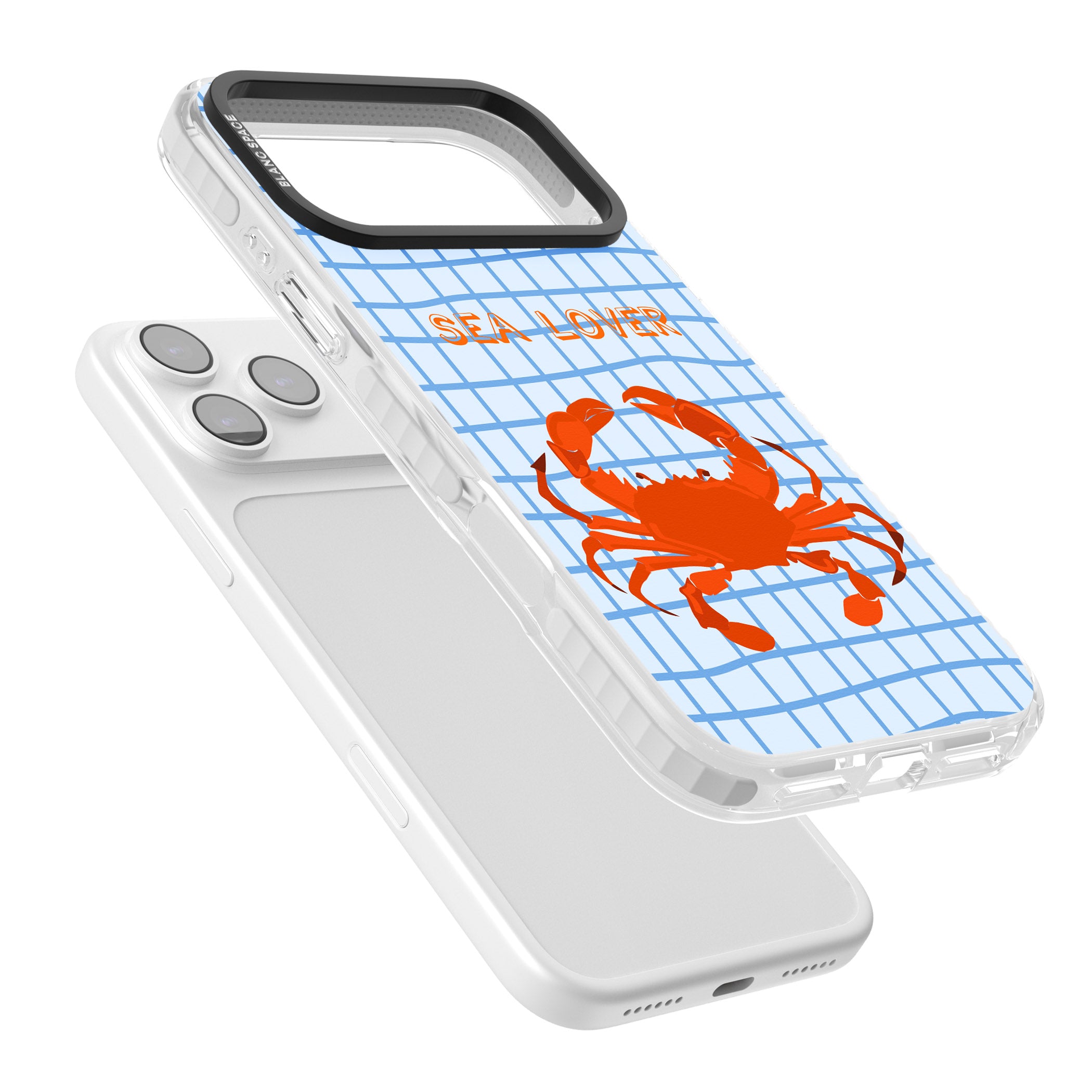 Sea Lover iPhone 17 Pro Impact Clear Phone Case Colours