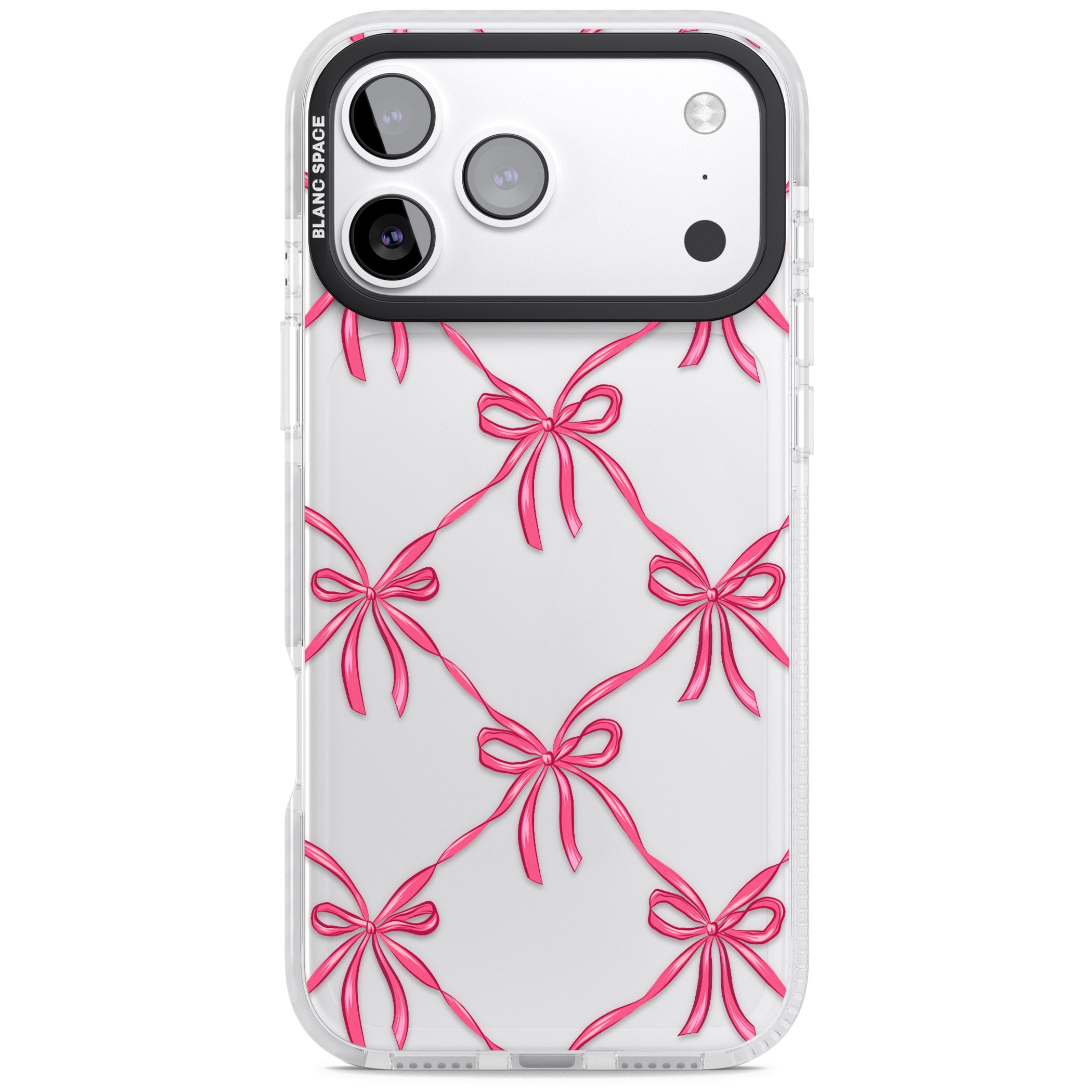 Bow Knots iPhone 17 Pro Max Impact Clear Phone Case
