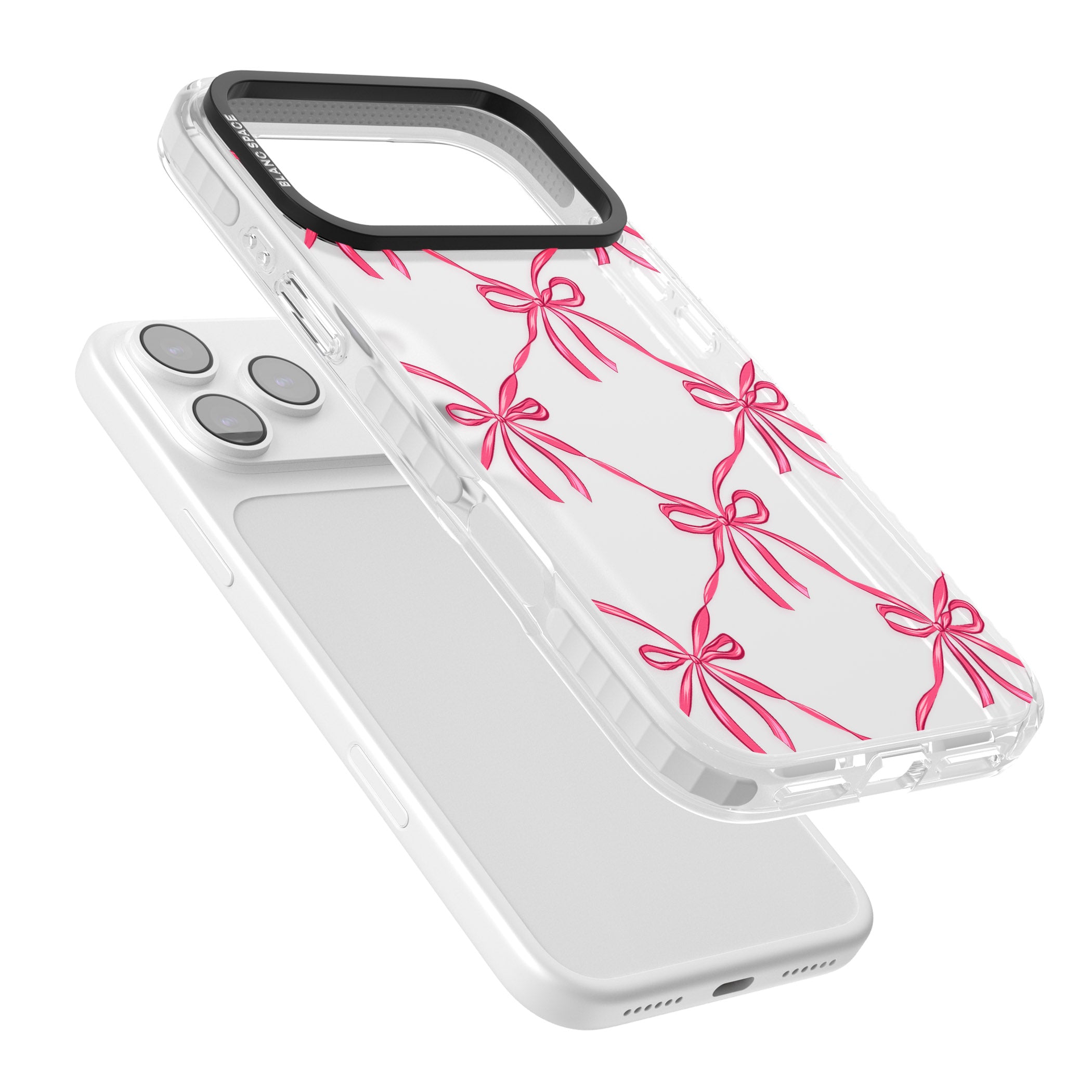 Bow Knots iPhone 17 Pro Max Impact Clear Phone Case Colours