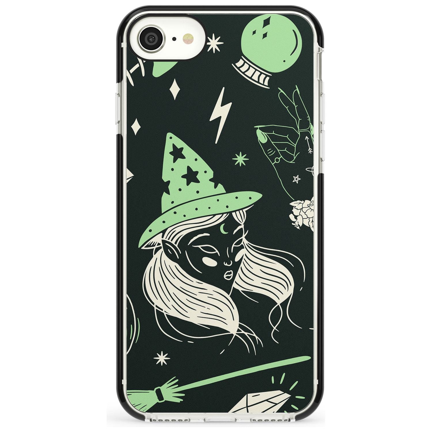 Halloween Mix Pattern Phone Case for iPhone SE