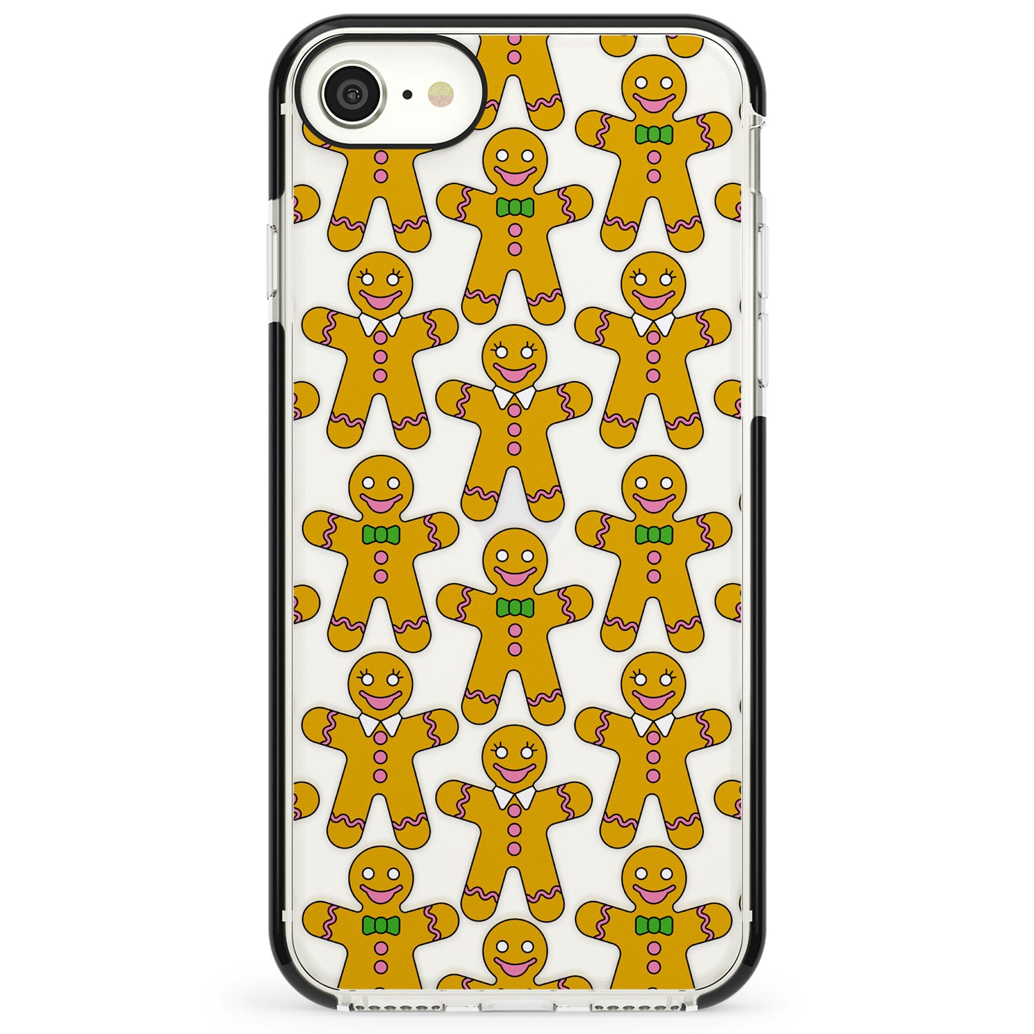 Gingerbread Cookie Pattern Impact Phone Case for iPhone SE