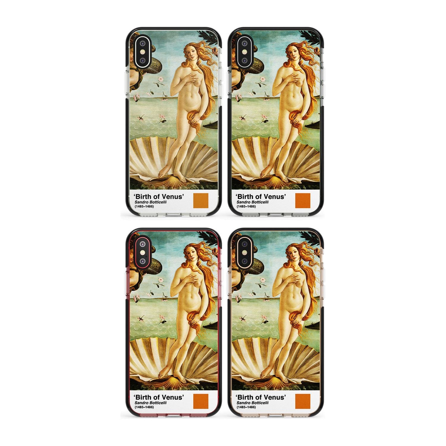 The Birth of Venus Phone Case for iPhone X XS Max XR