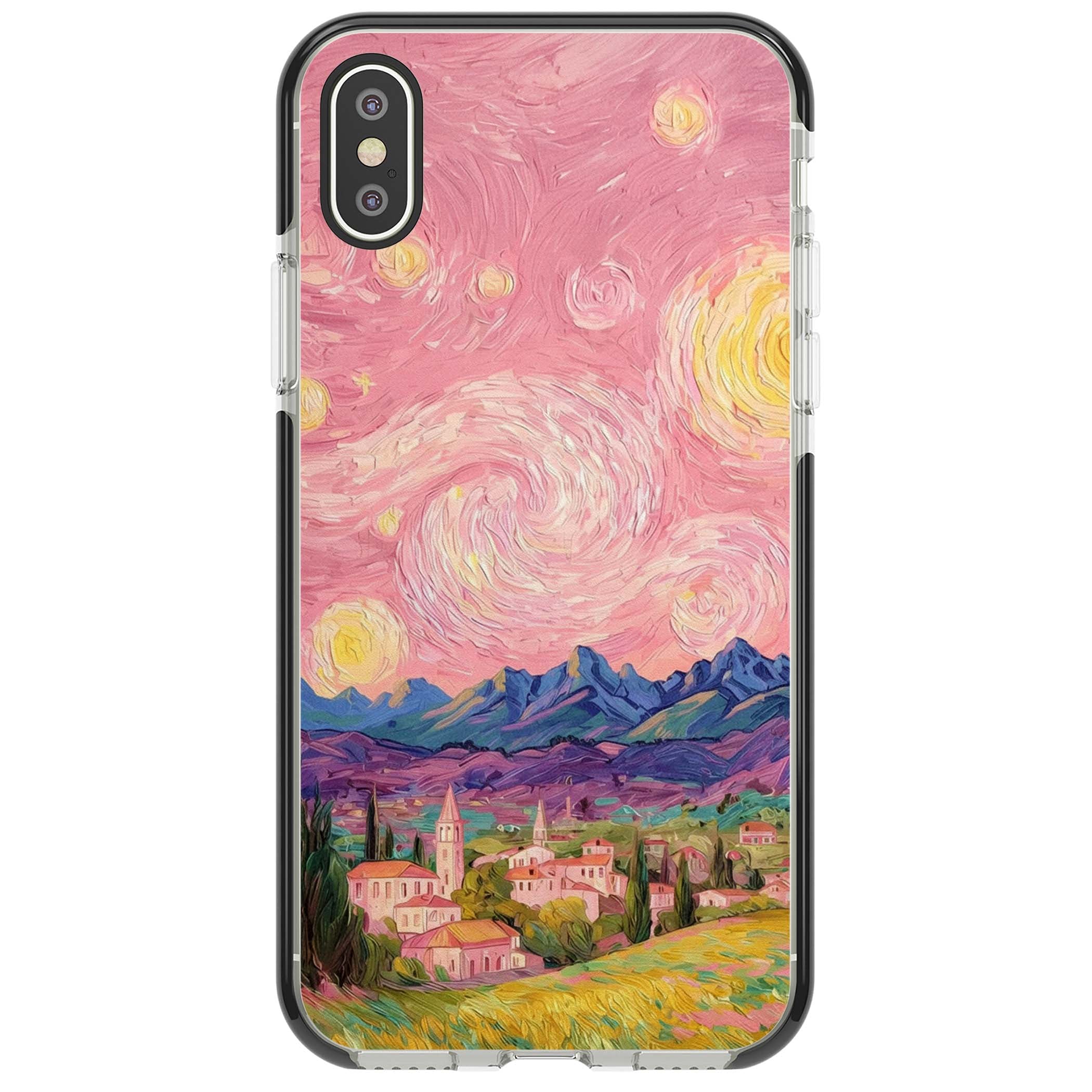 The Starry Sunset for her iPhone case | Black Impact case for iPhone X, iPhone XS Max, iPhone XR
