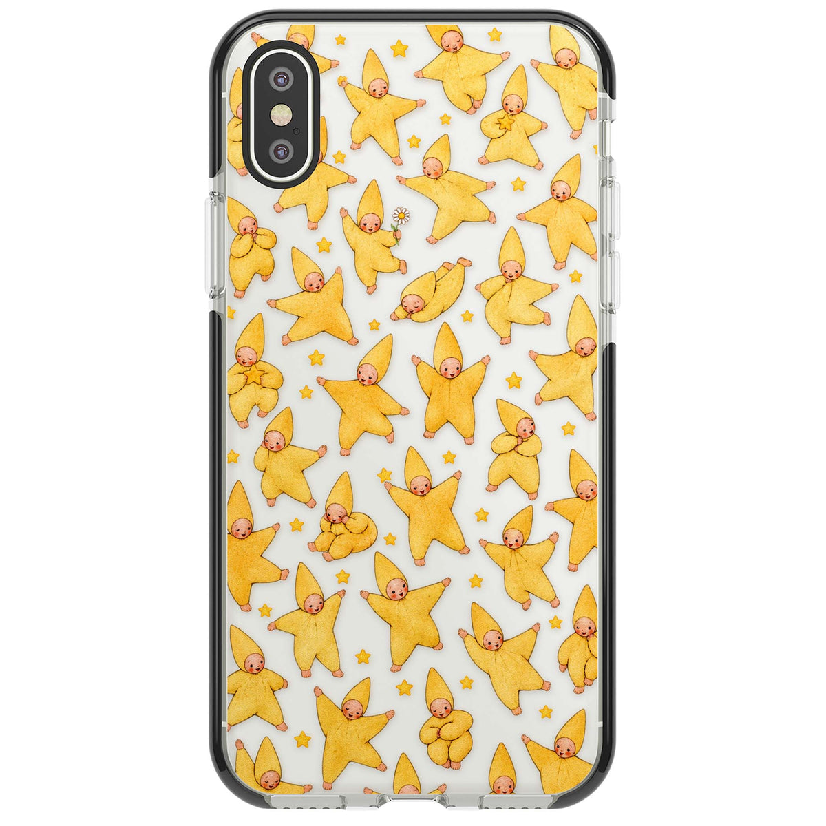 Dancing Star Babies for her iPhone case | Black Impact case for iPhone X, iPhone XS Max, iPhone XR
