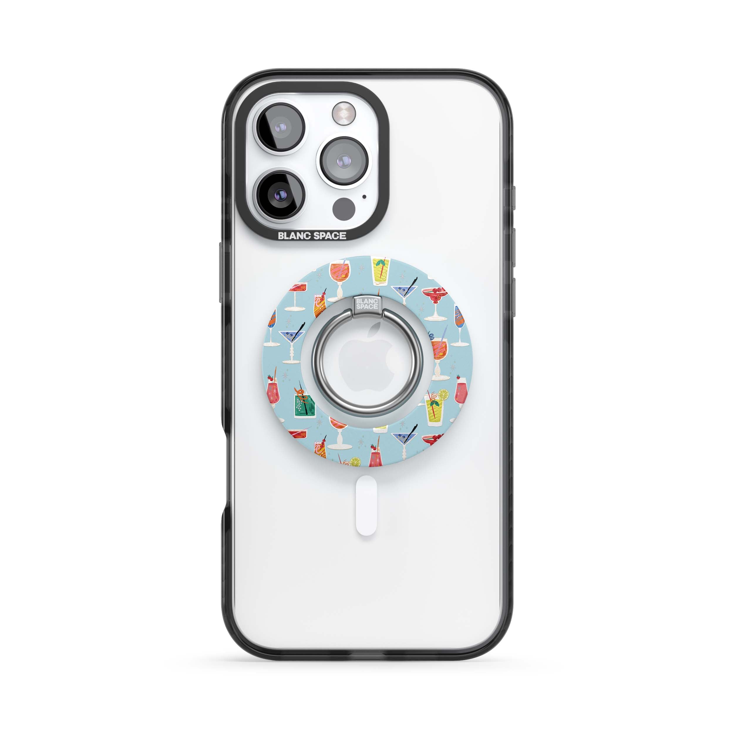 Seafood Pattern Magsafe Grip Magsafe Grip Blue