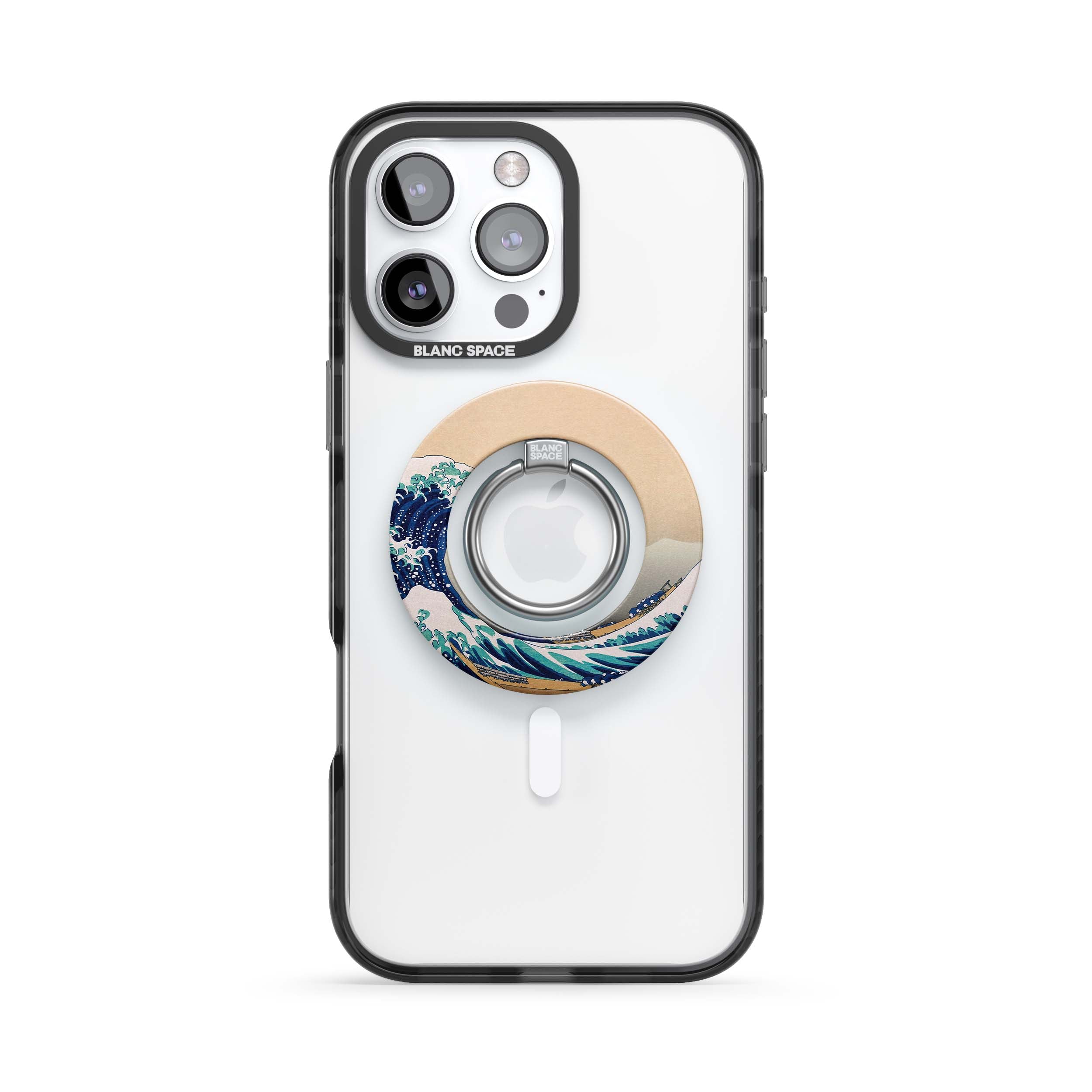 Oil Painted Hearts Magsafe Grip Magsafe Grip Blue