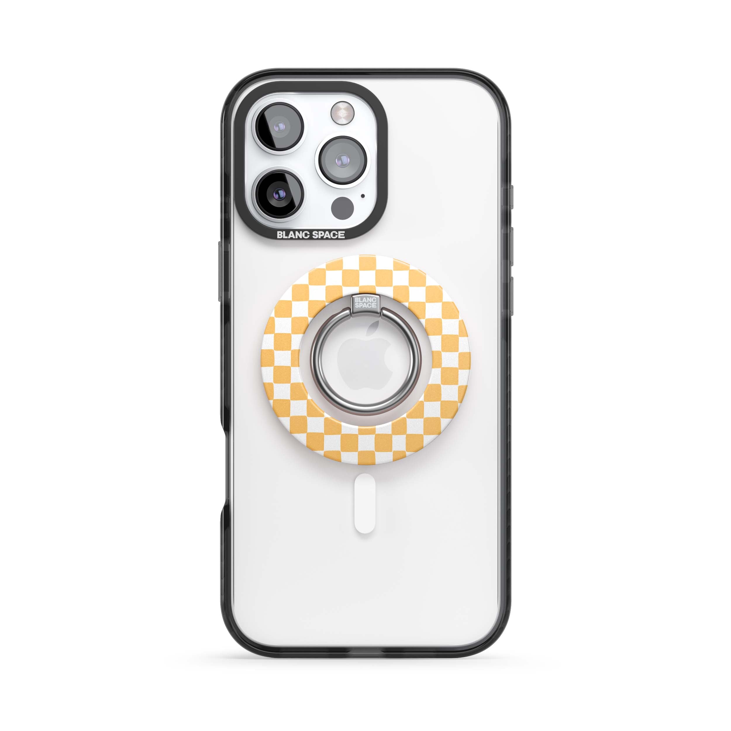 Coastal Italian Check Pattern Magsafe Grip Magsafe Grip Pink