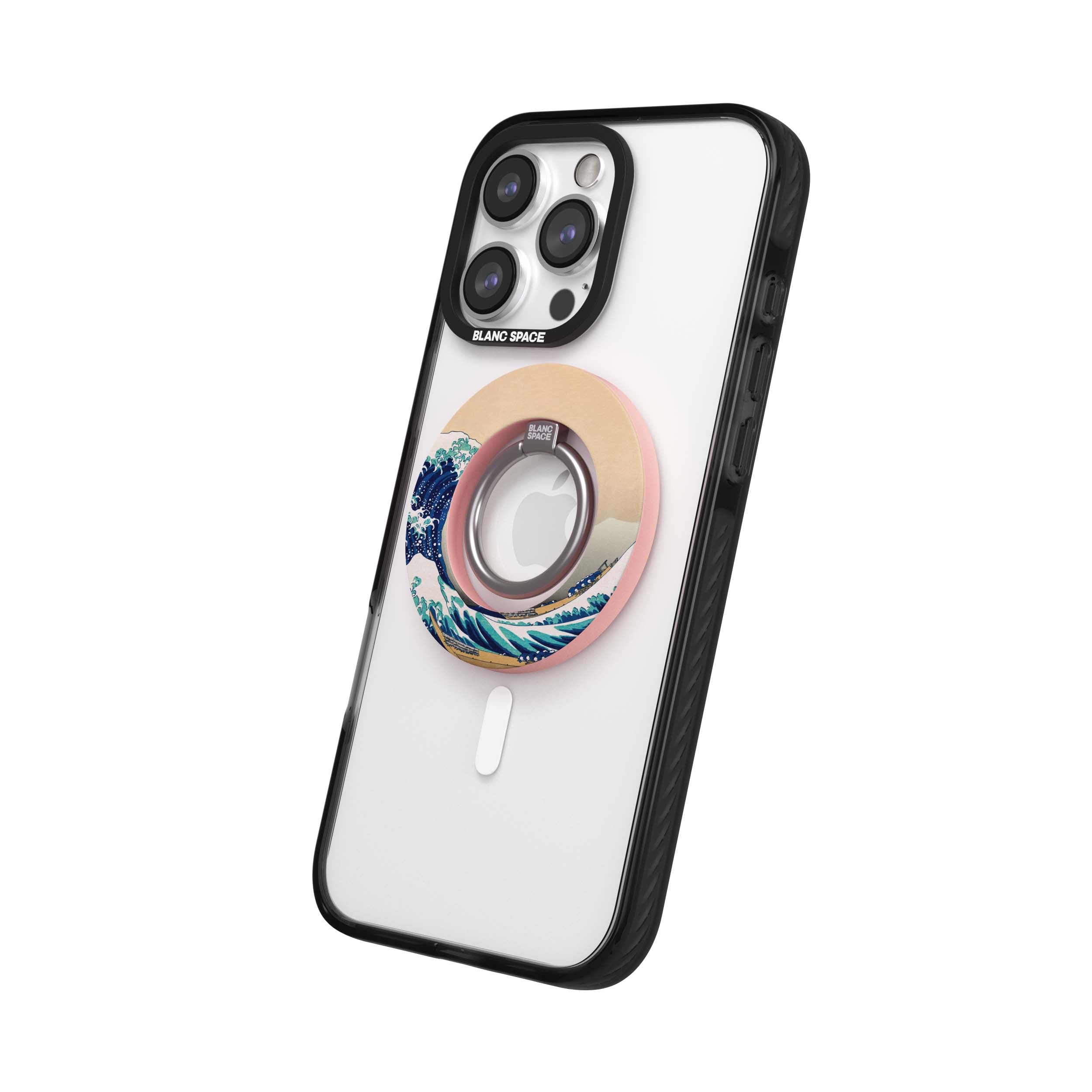 Oil Painted Hearts Magsafe Grip Magsafe Grip Pink