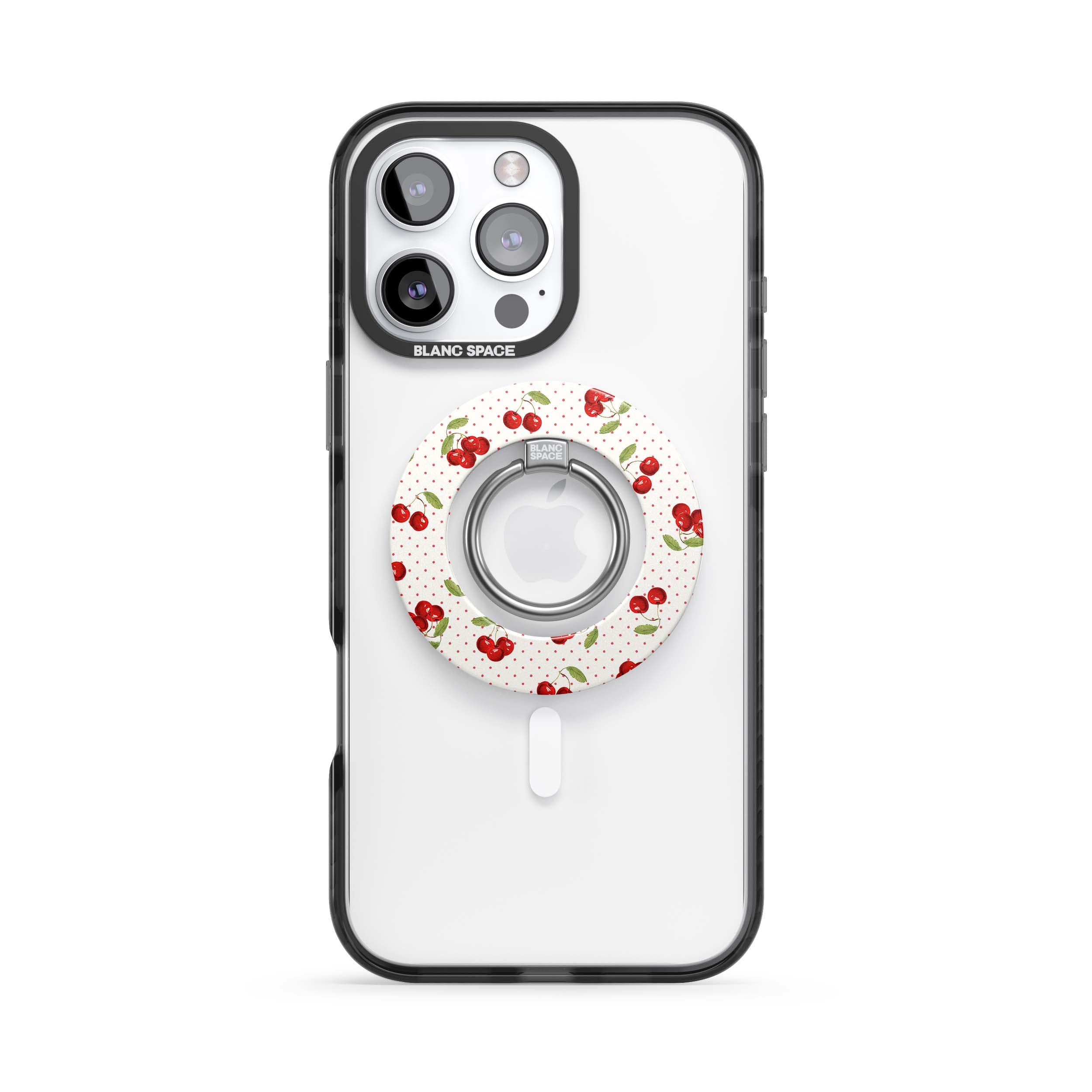 Blueberry Dot Magsafe Grip Magsafe Grip White