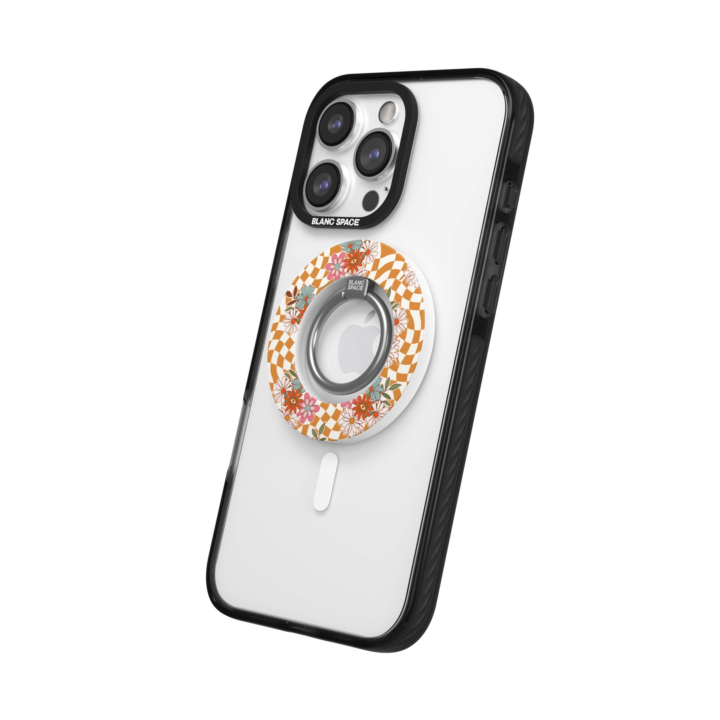 Seventies Bloom Magsafe Grip Magsafe Grip White