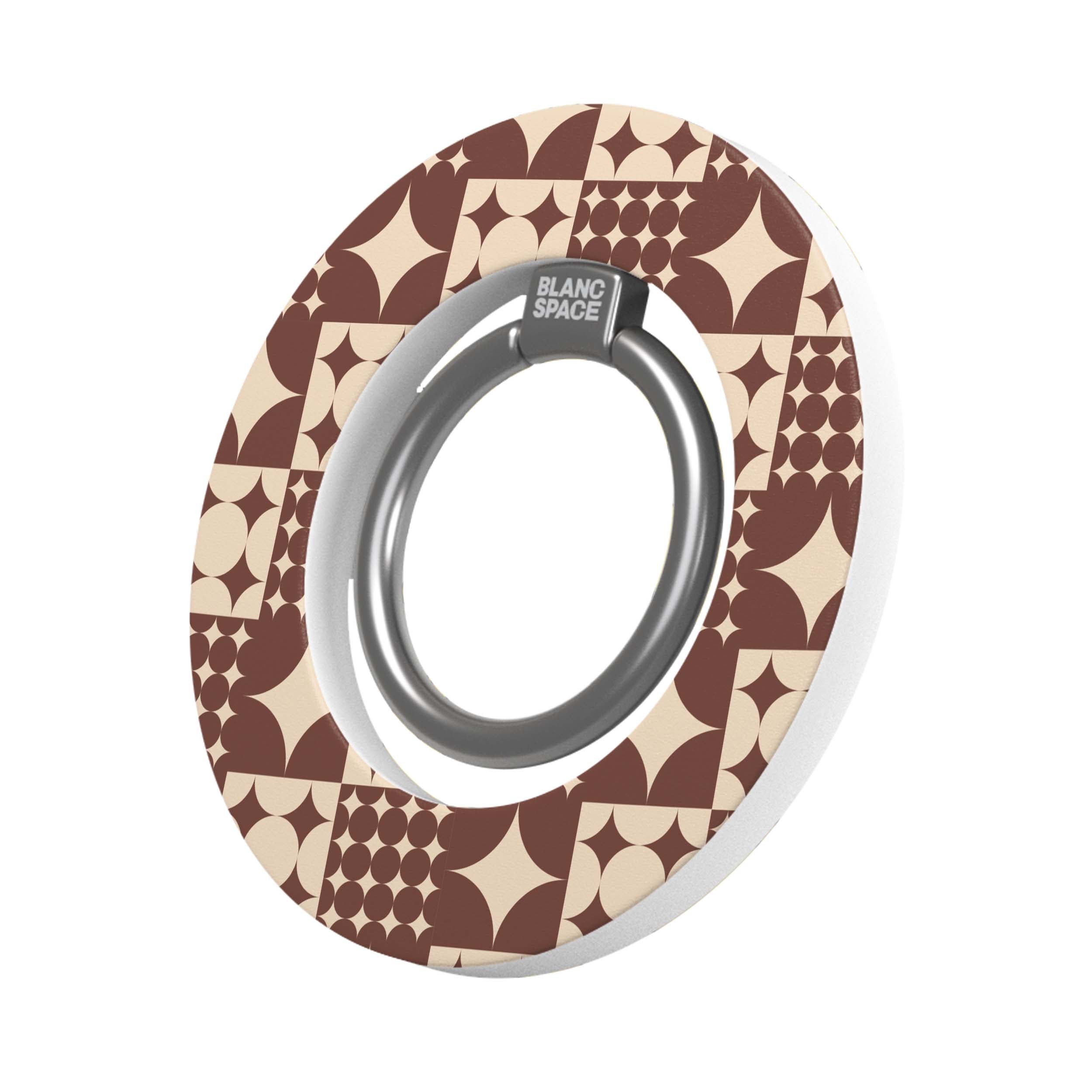 Lime Pattern Magsafe Grip Magsafe Grip White