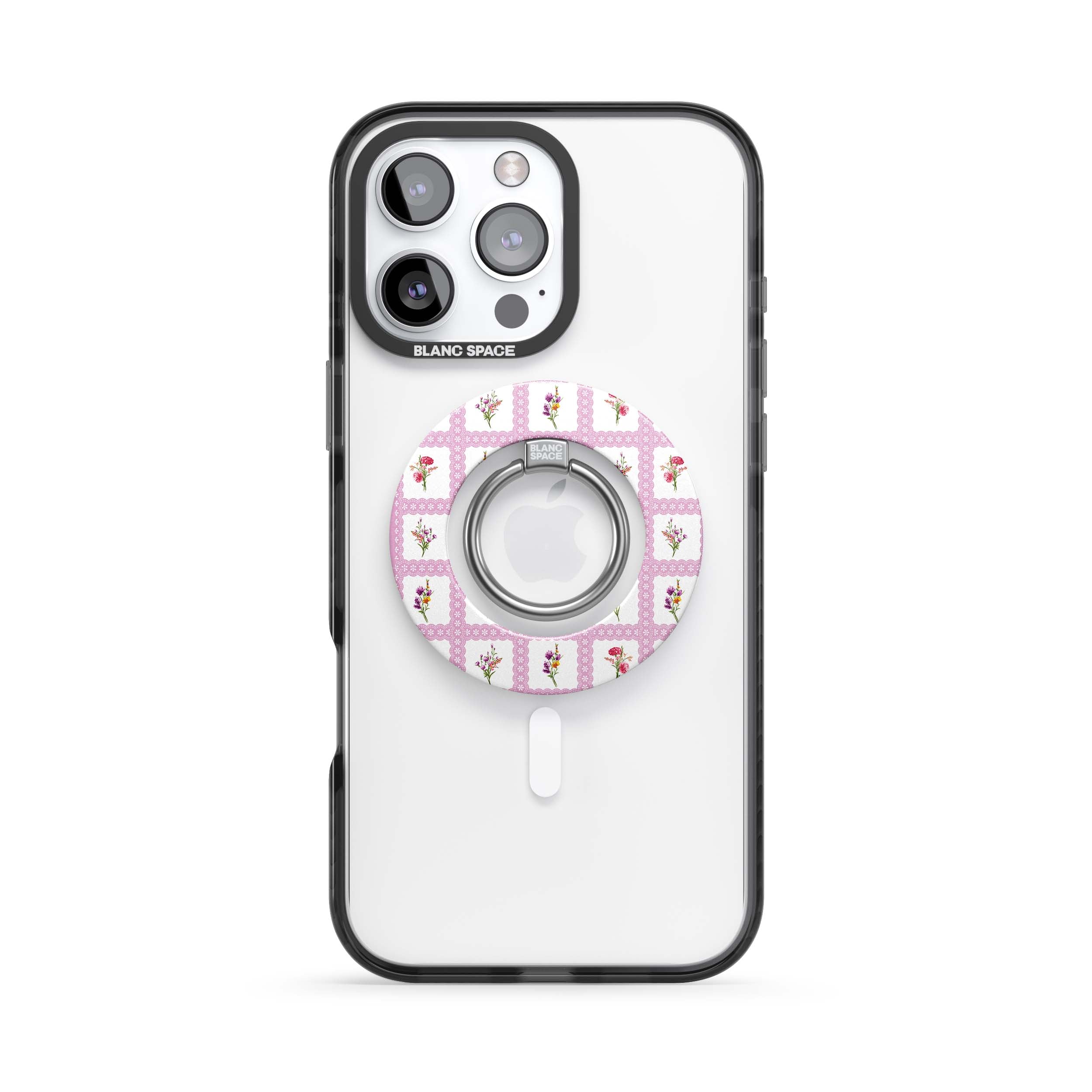 Meadow Wildflowers Magsafe Grip Magsafe Grip White