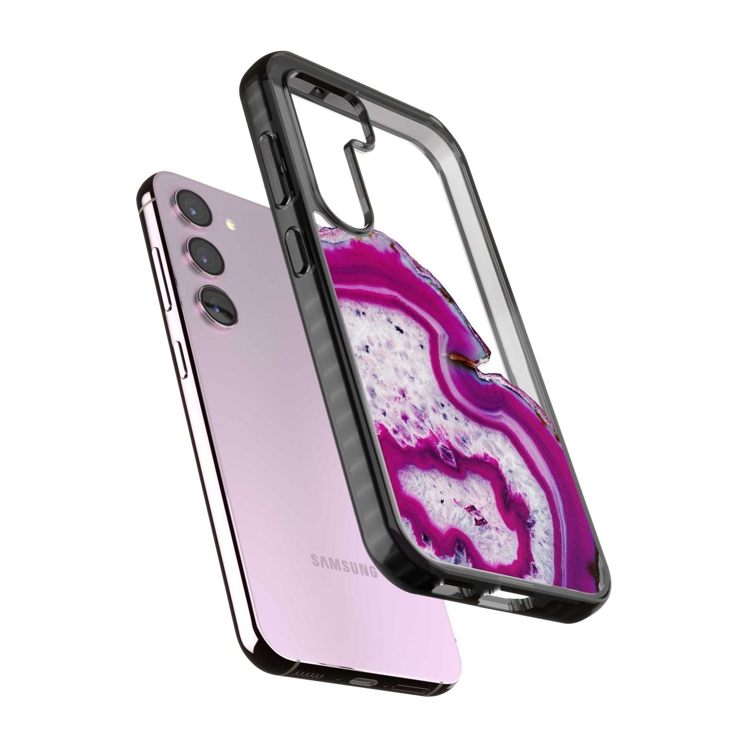 Violet Crystal Agate