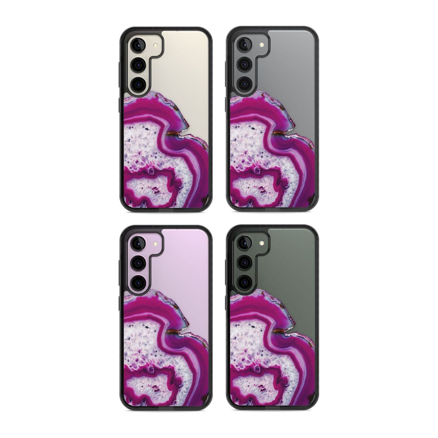 Violet Crystal Agate