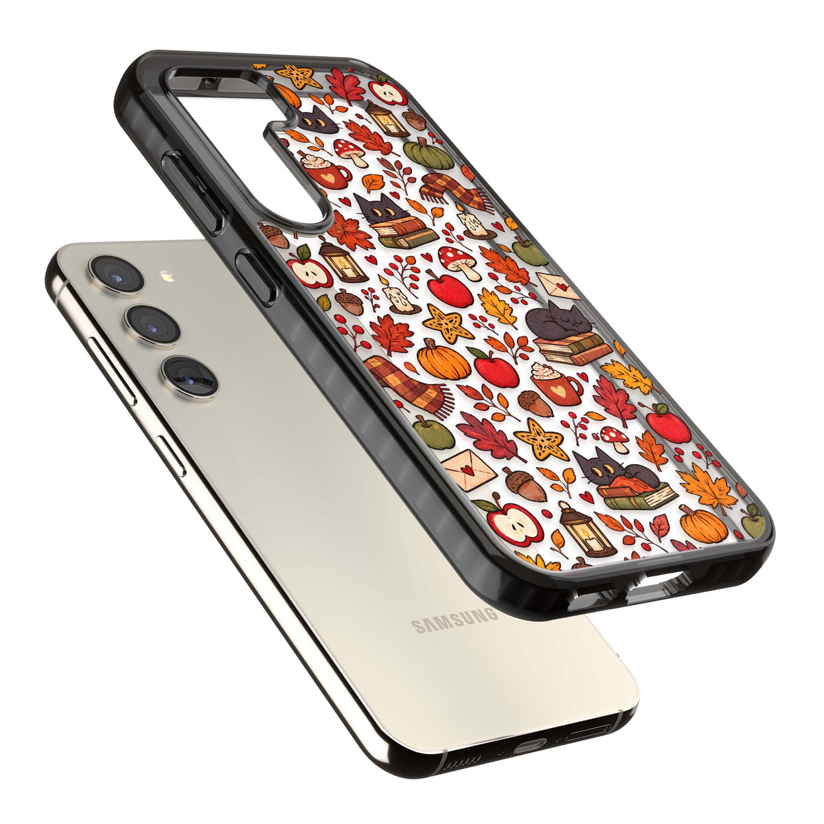 Autumn Mix iPhone case | Black Impact case for Samsung Galaxy S24, Samsung Galaxy S23, Samsung Galaxy S22