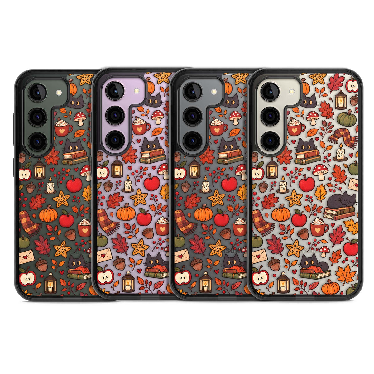 Autumn Mix iPhone case | Black Impact case for Samsung Galaxy S24, Samsung Galaxy S23, Samsung Galaxy S22