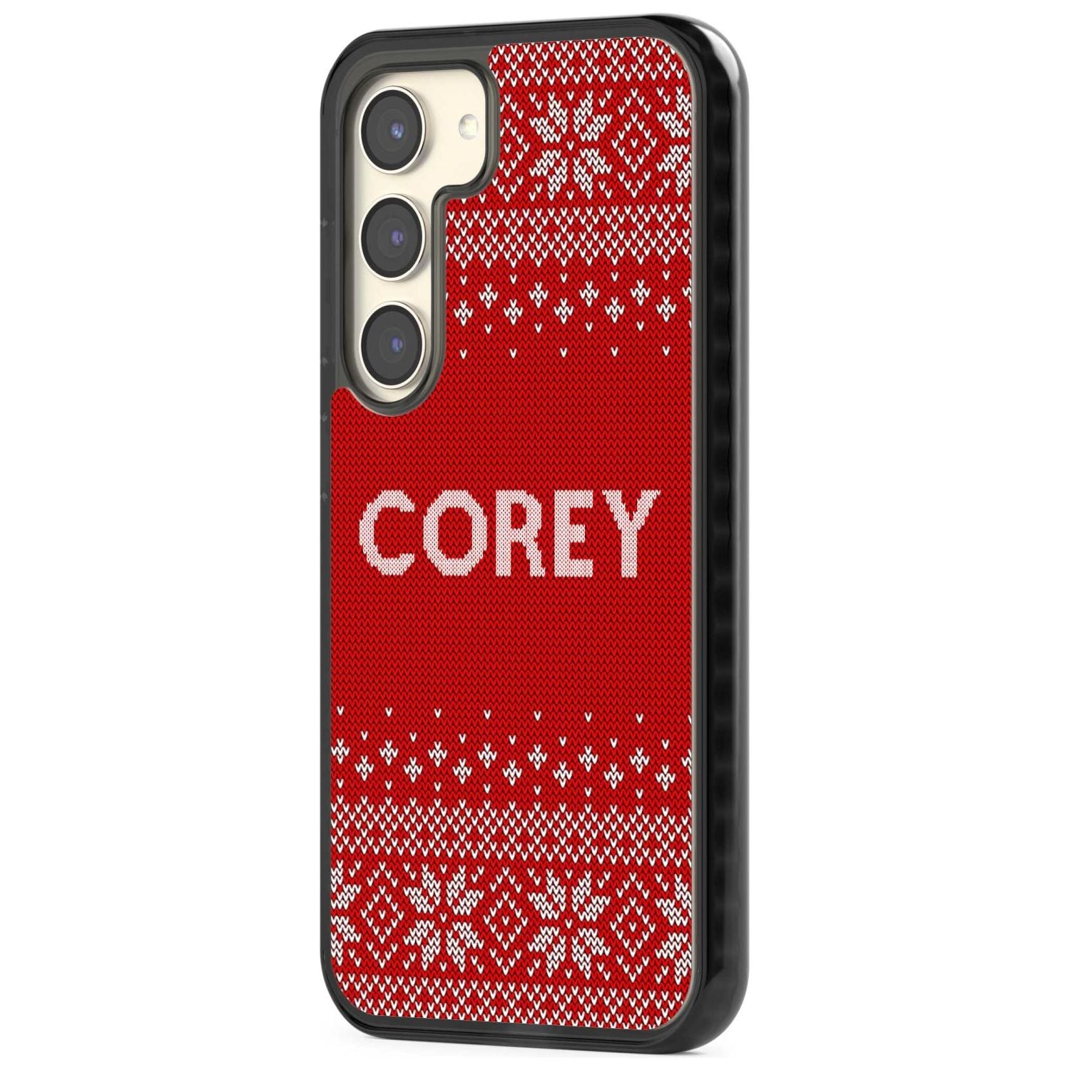 Personalised Red Christmas Knitted Jumper Custom Phone Case iPhone 15 Pro Max / Black Impact Case,iPhone 15 Plus / Black Impact Case,iPhone 15 Pro / Black Impact Case,iPhone 15 / Black Impact Case,iPhone 15 Pro Max / Impact Case,iPhone 15 Plus / Impact Case,iPhone 15 Pro / Impact Case,iPhone 15 / Impact Case,iPhone 15 Pro Max / Magsafe Black Impact Case,iPhone 15 Plus / Magsafe Black Impact Case,iPhone 15 Pro / Magsafe Black Impact Case,iPhone 15 / Magsafe Black Impact Case,iPhone 14 Pro Max / Black Impact