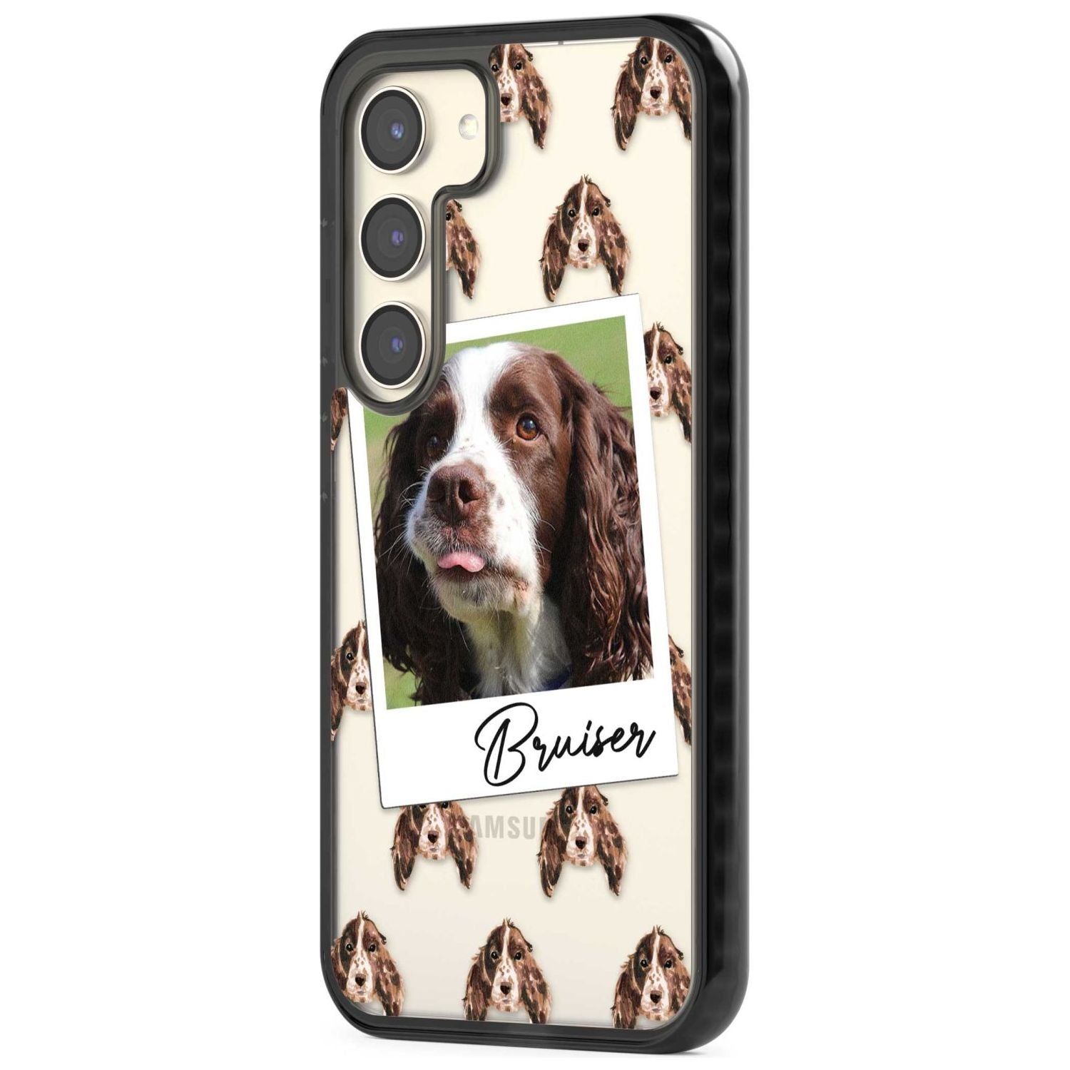 Personalised Springer Spaniel - Dog Photo Custom Phone Case iPhone 15 Pro Max / Black Impact Case,iPhone 15 Plus / Black Impact Case,iPhone 15 Pro / Black Impact Case,iPhone 15 / Black Impact Case,iPhone 15 Pro Max / Impact Case,iPhone 15 Plus / Impact Case,iPhone 15 Pro / Impact Case,iPhone 15 / Impact Case,iPhone 15 Pro Max / Magsafe Black Impact Case,iPhone 15 Plus / Magsafe Black Impact Case,iPhone 15 Pro / Magsafe Black Impact Case,iPhone 15 / Magsafe Black Impact Case,iPhone 14 Pro Max / Black Impact