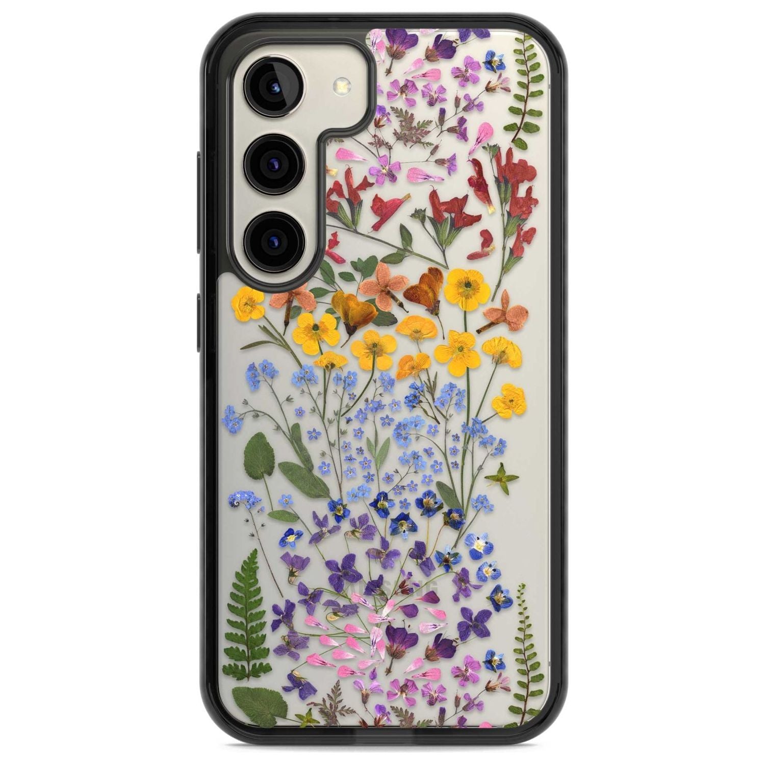 Pressed Wildflower Stripe
