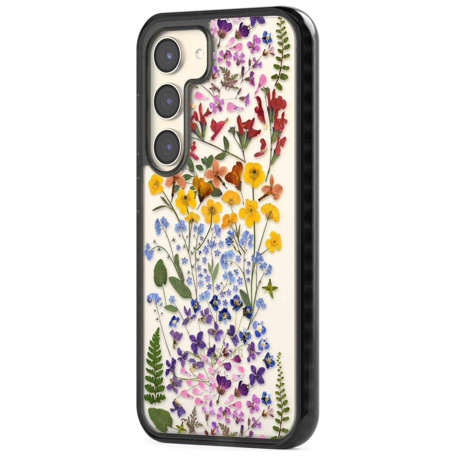 Pressed Wildflower Stripe