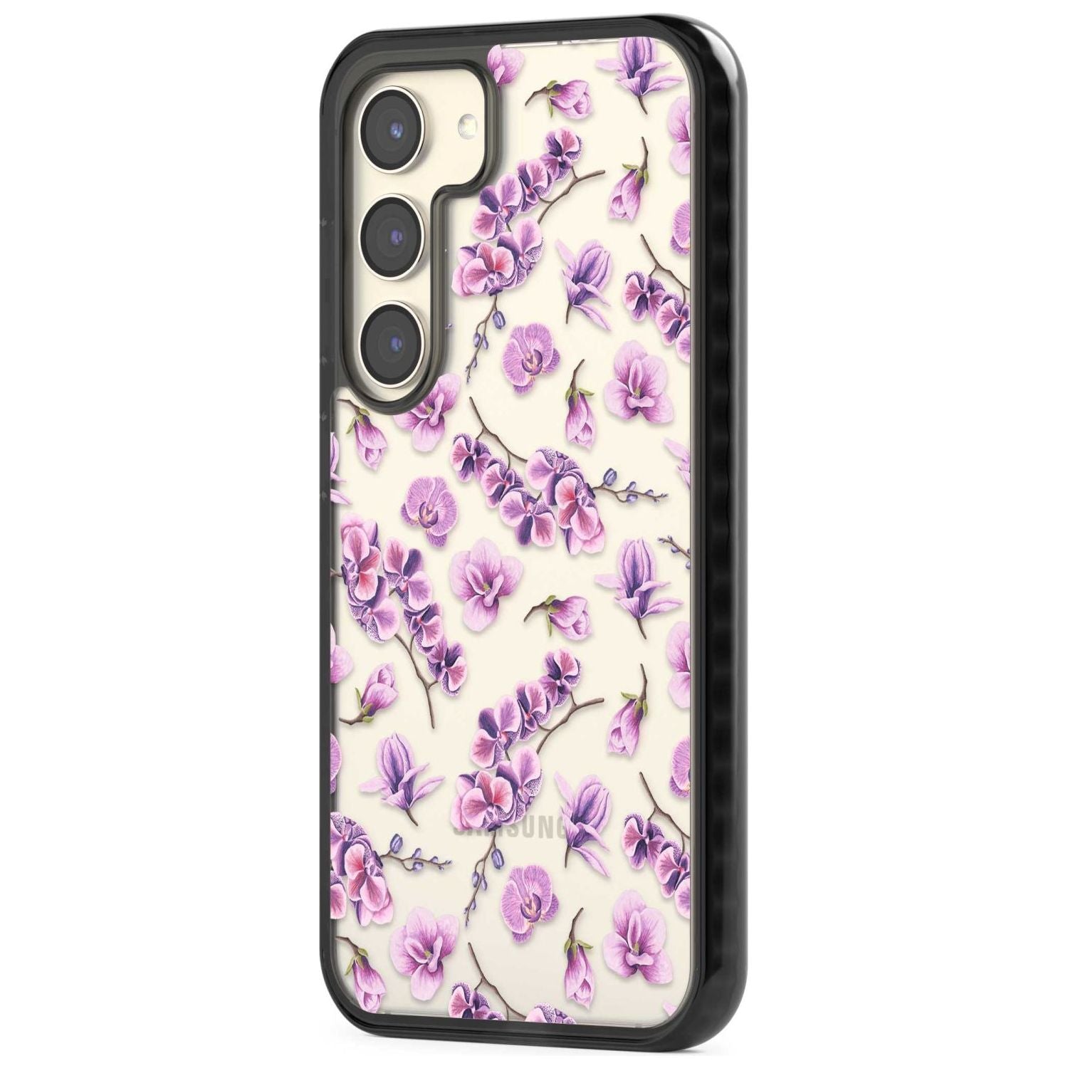 Purple Orchids Floral