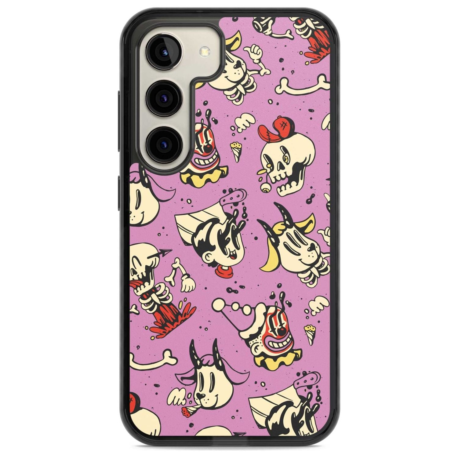 Purple Retro Halloween Pattern