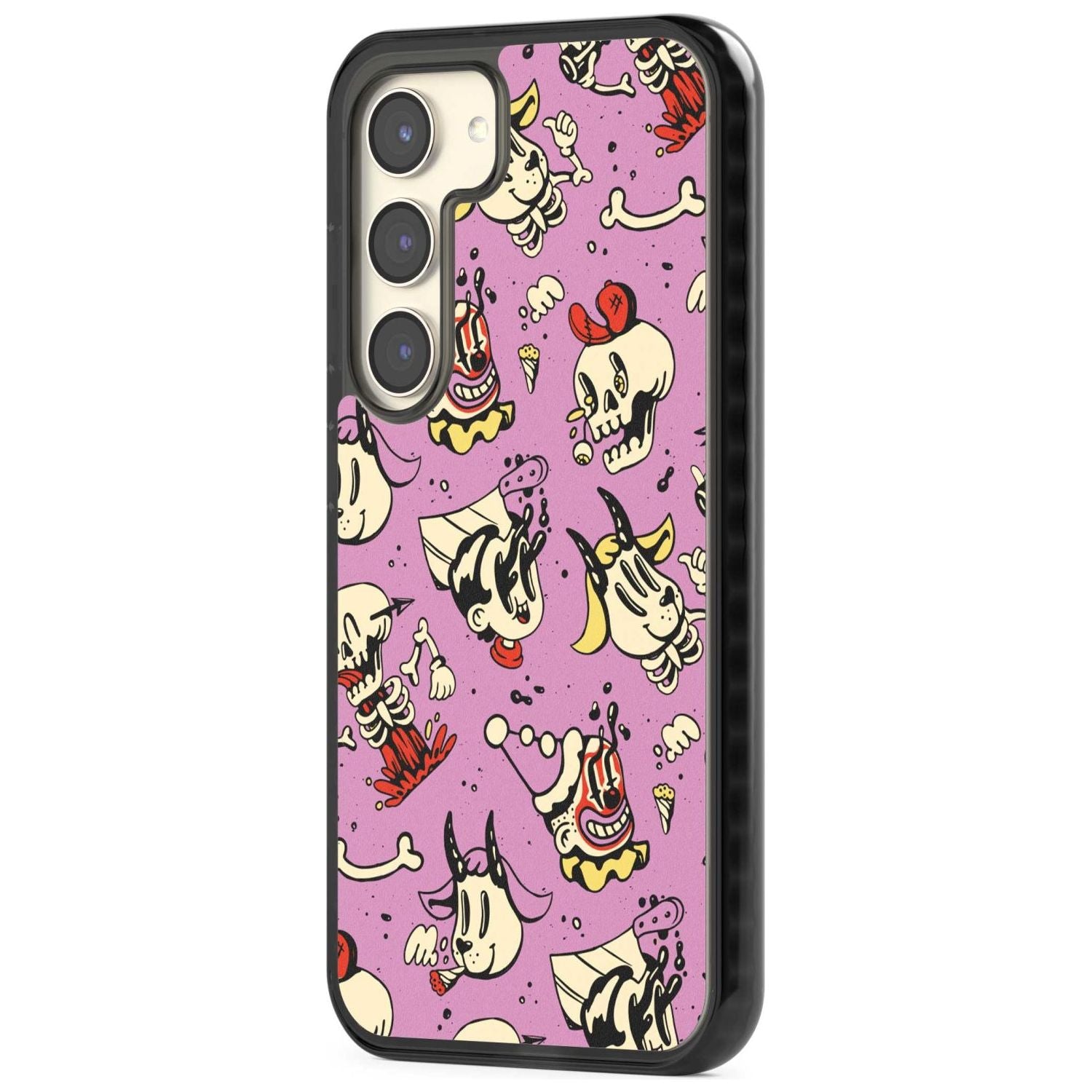 Purple Retro Halloween Pattern