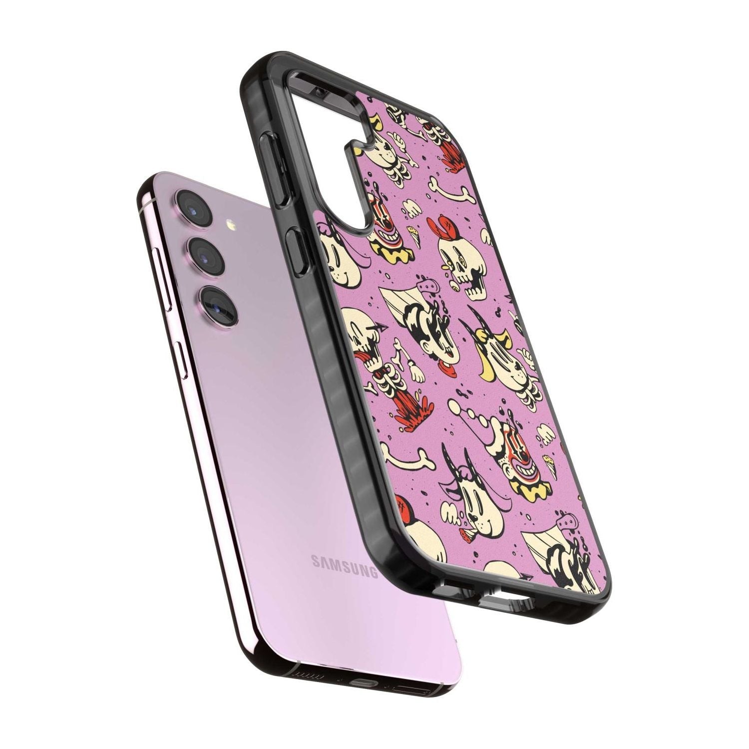 Purple Retro Halloween Pattern