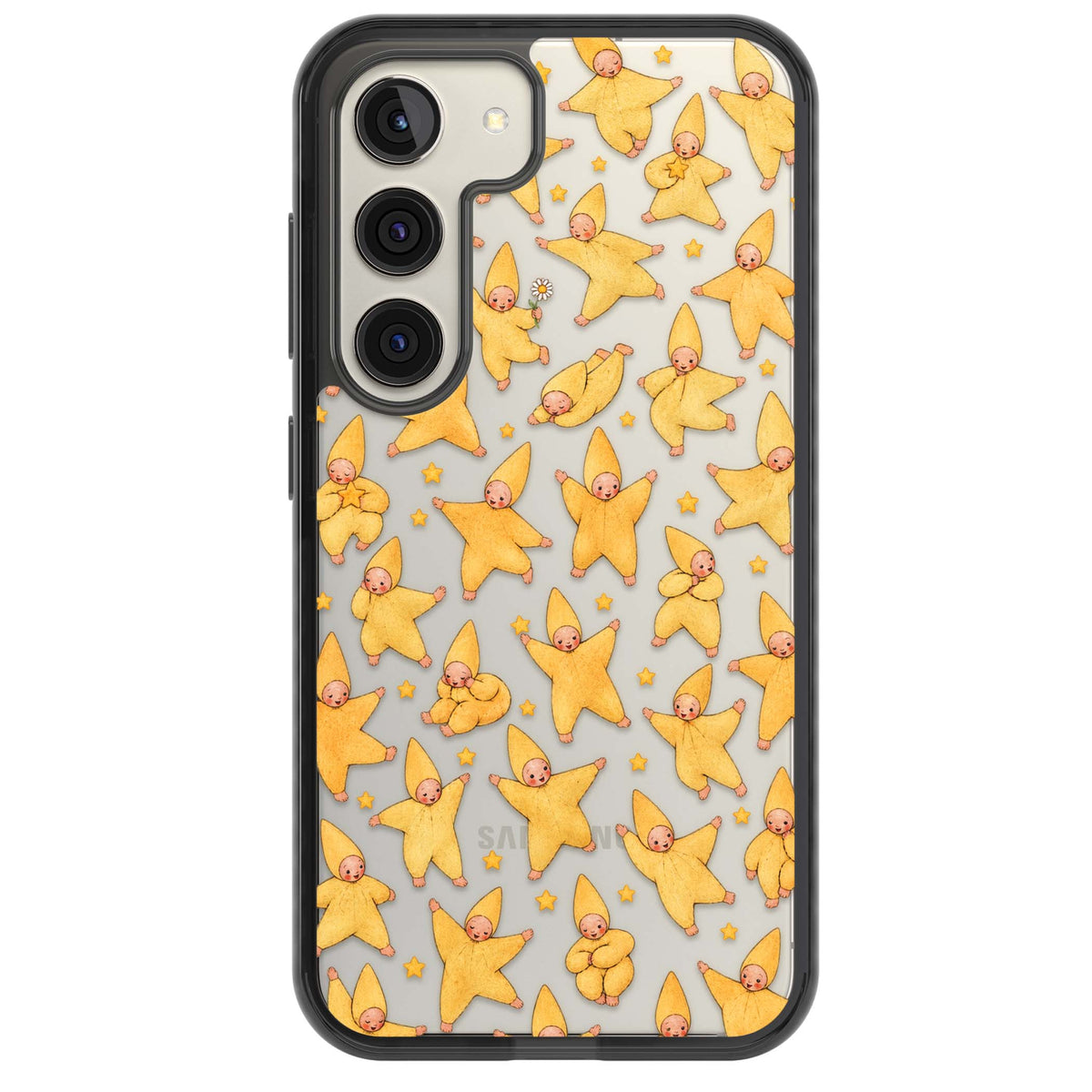 Dancing Star Babies for her iPhone case | Black Impact case for Samsung Galaxy S24, Samsung Galaxy S23, Samsung Galaxy S22