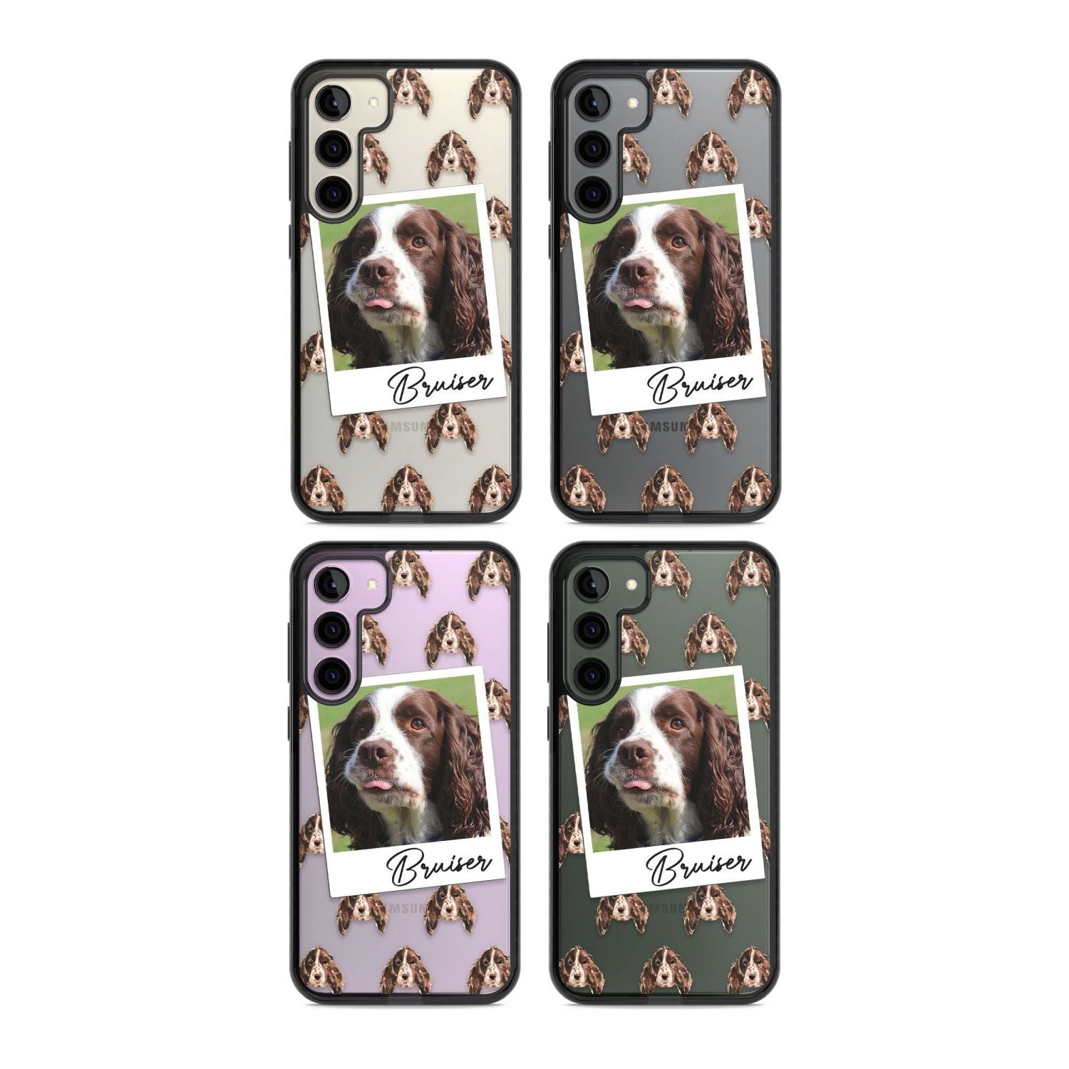 Personalised Springer Spaniel - Dog Photo Custom Phone Case iPhone 15 Pro Max / Black Impact Case,iPhone 15 Plus / Black Impact Case,iPhone 15 Pro / Black Impact Case,iPhone 15 / Black Impact Case,iPhone 15 Pro Max / Impact Case,iPhone 15 Plus / Impact Case,iPhone 15 Pro / Impact Case,iPhone 15 / Impact Case,iPhone 15 Pro Max / Magsafe Black Impact Case,iPhone 15 Plus / Magsafe Black Impact Case,iPhone 15 Pro / Magsafe Black Impact Case,iPhone 15 / Magsafe Black Impact Case,iPhone 14 Pro Max / Black Impact