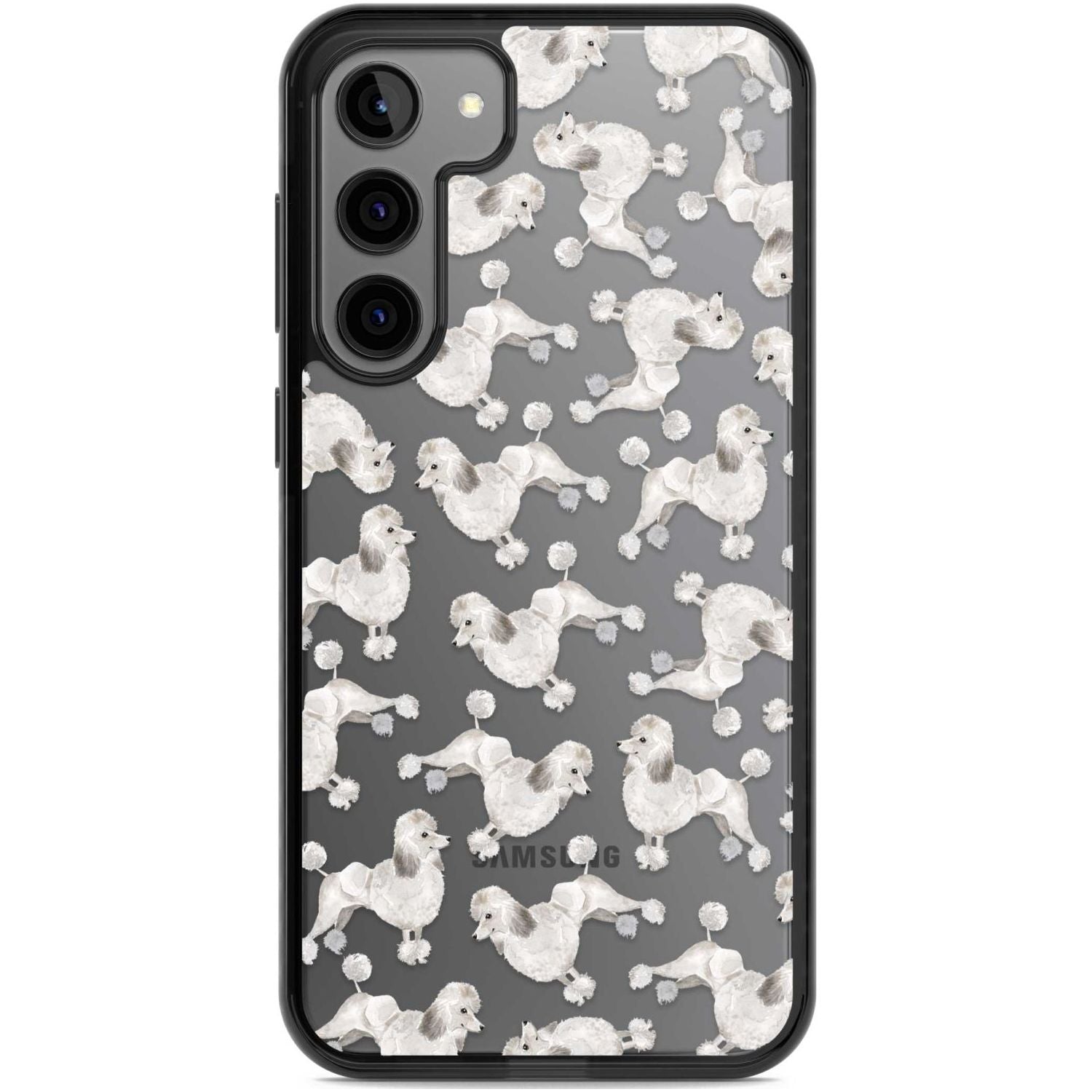 Poodle Watercolor Pattern