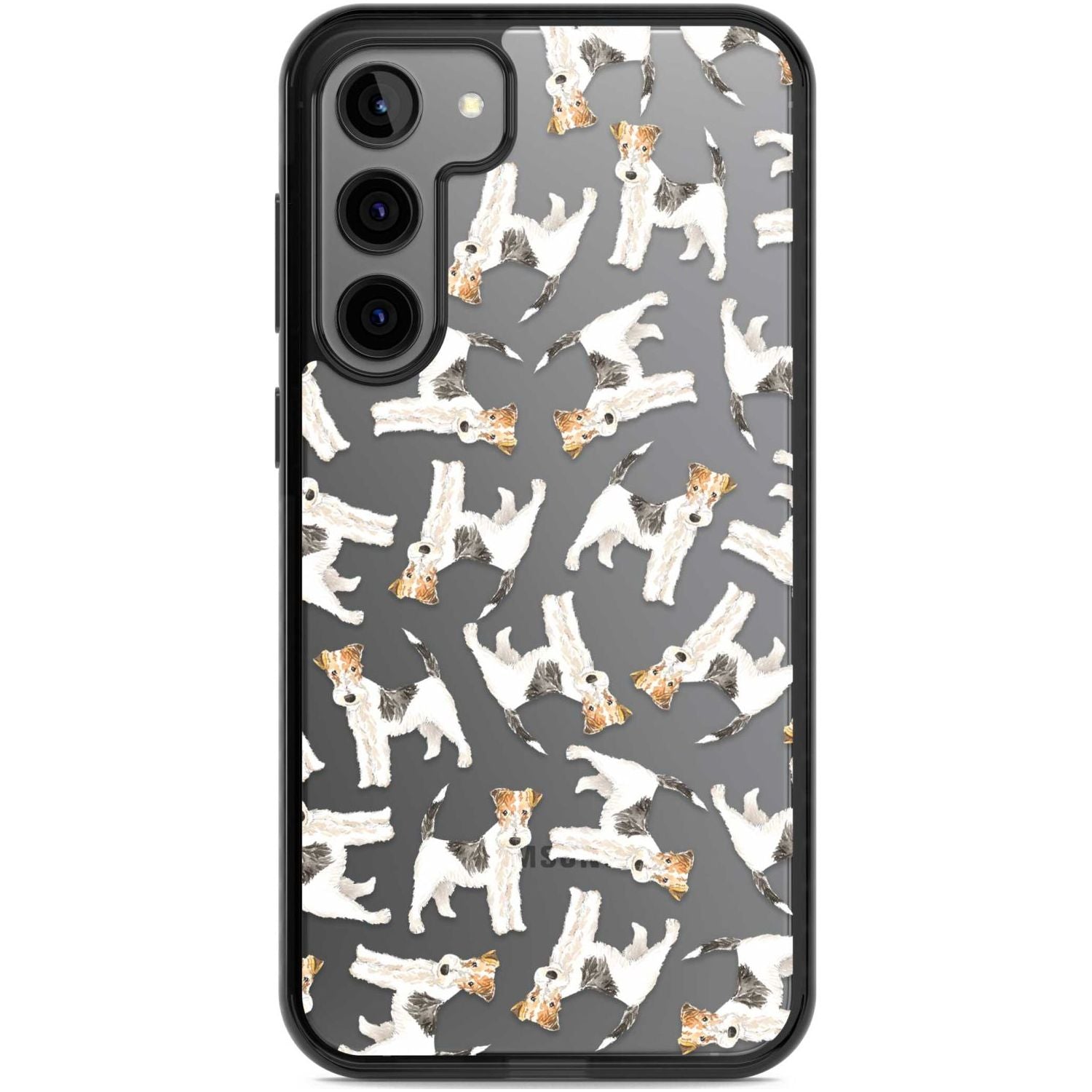 Wire Haired Fox Terrier Dog Pattern