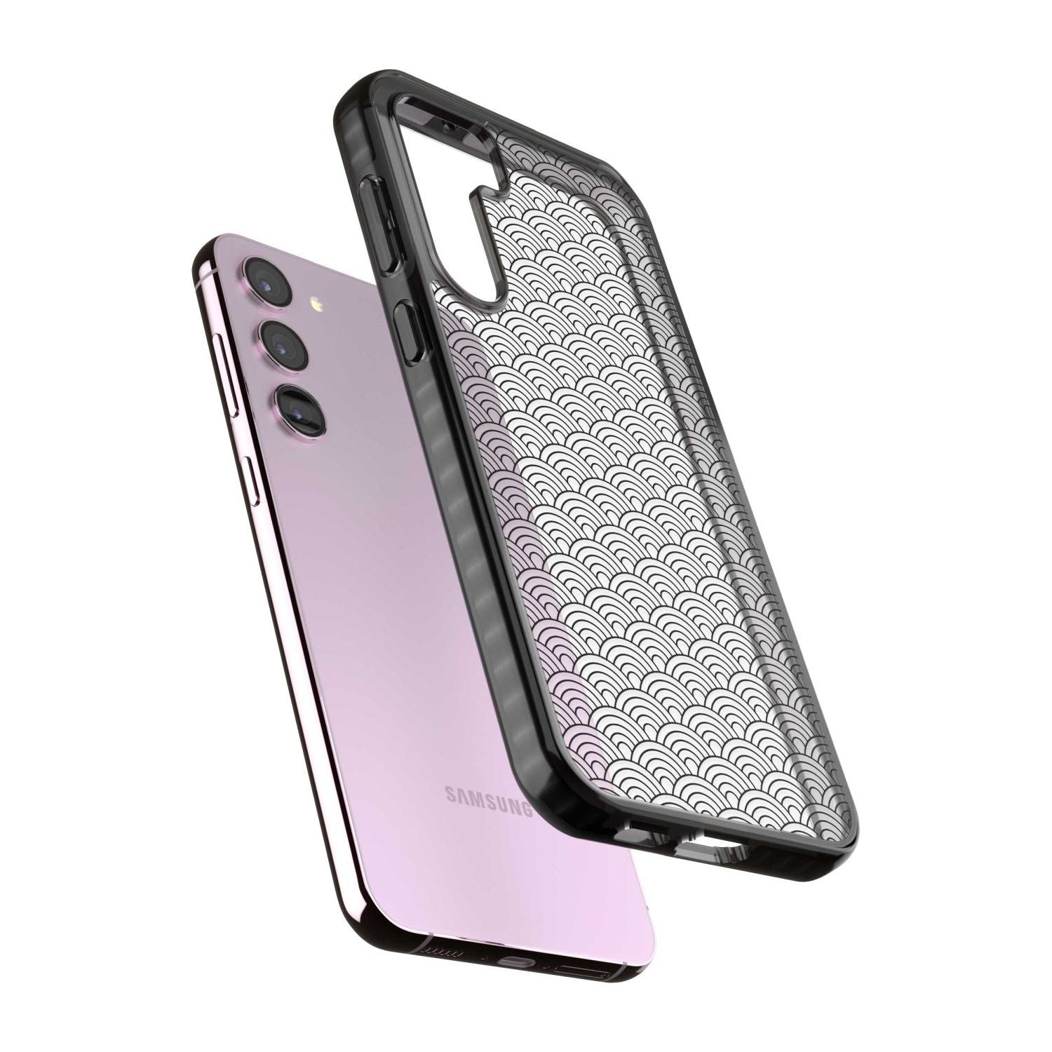 Abstract Lines: Scalloped Pattern Phone Case iPhone 15 Pro Max / Black Impact Case,iPhone 15 Plus / Black Impact Case,iPhone 15 Pro / Black Impact Case,iPhone 15 / Black Impact Case,iPhone 15 Pro Max / Impact Case,iPhone 15 Plus / Impact Case,iPhone 15 Pro / Impact Case,iPhone 15 / Impact Case,iPhone 15 Pro Max / Magsafe Black Impact Case,iPhone 15 Plus / Magsafe Black Impact Case,iPhone 15 Pro / Magsafe Black Impact Case,iPhone 15 / Magsafe Black Impact Case,iPhone 14 Pro Max / Black Impact Case,iPhone 14