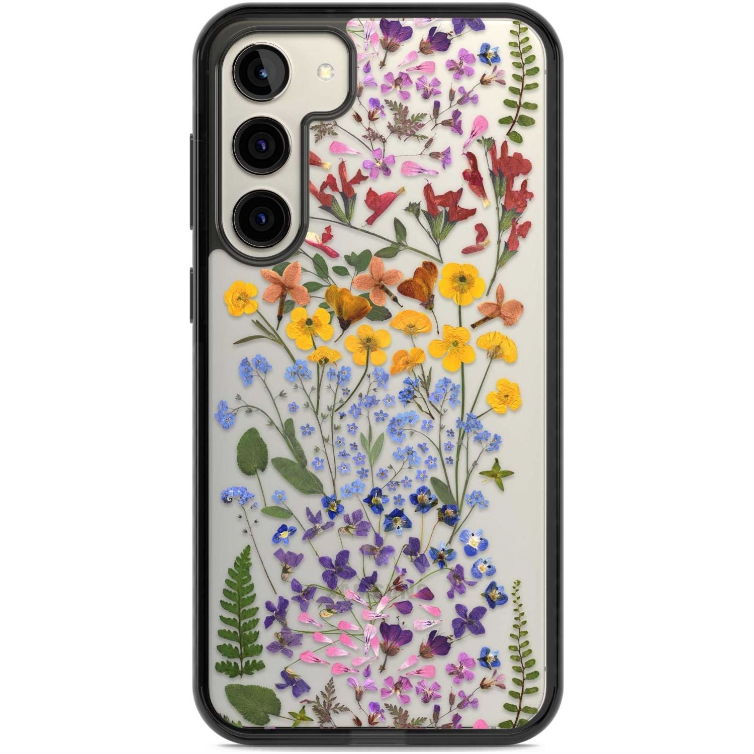 Pressed Wildflower Stripe