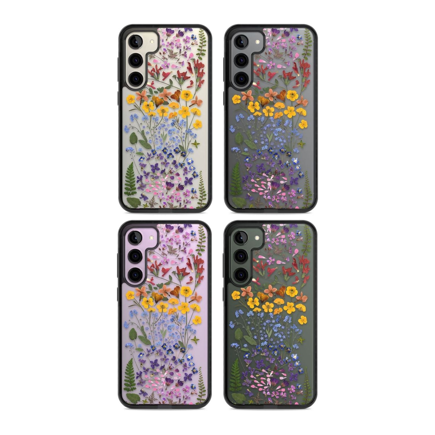 Pressed Wildflower Stripe