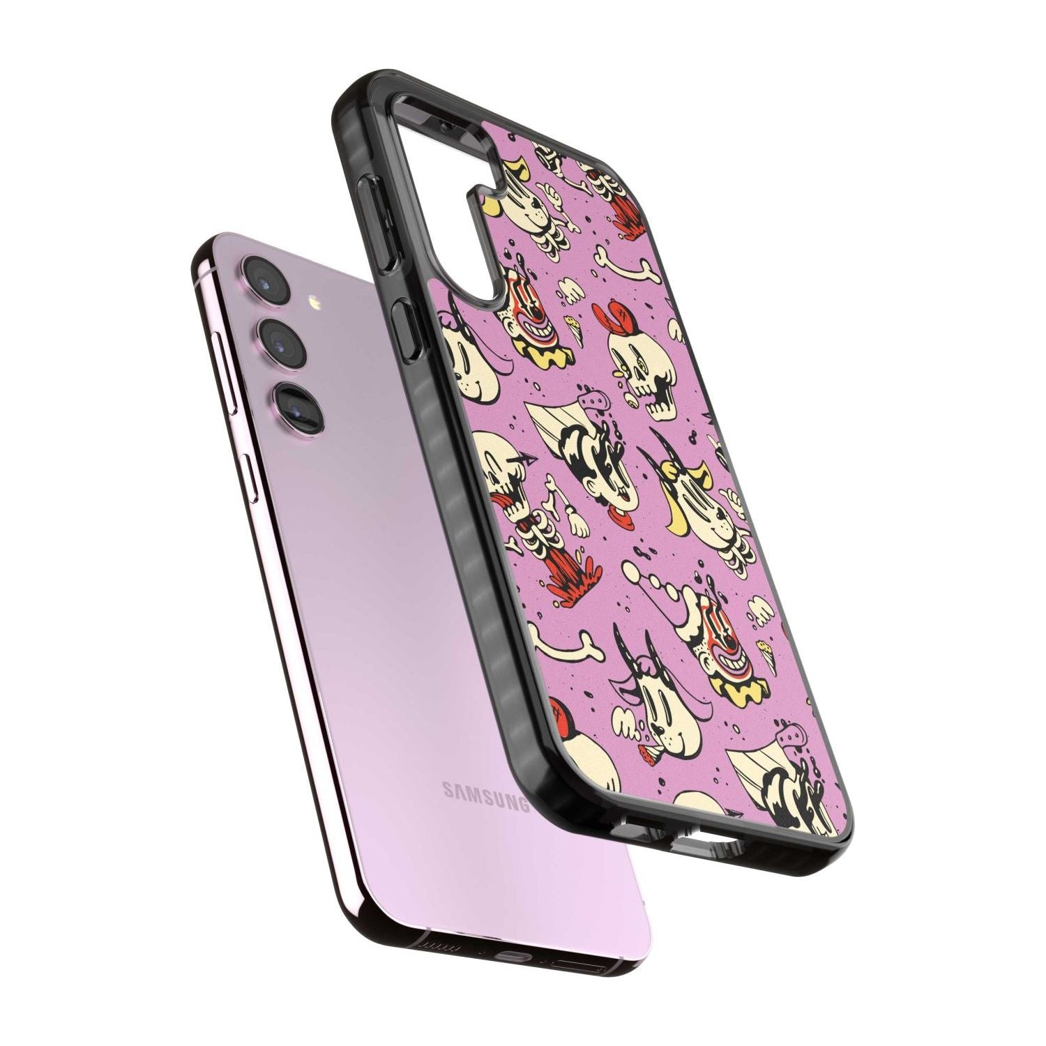 Purple Retro Halloween Pattern